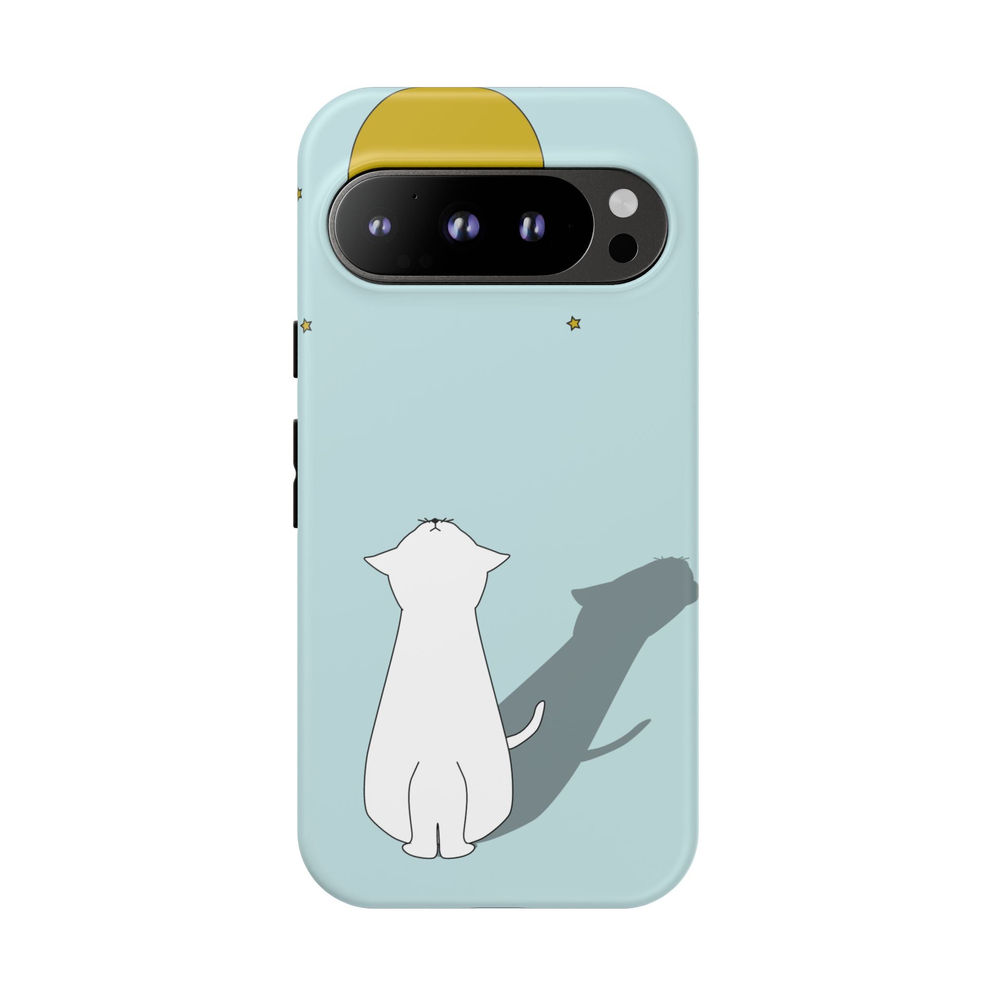 Cute Cat Phone Case, Tough Phone Cover, Pet Lover Gift, Unique Case, Animal Decor, Birthday Gift