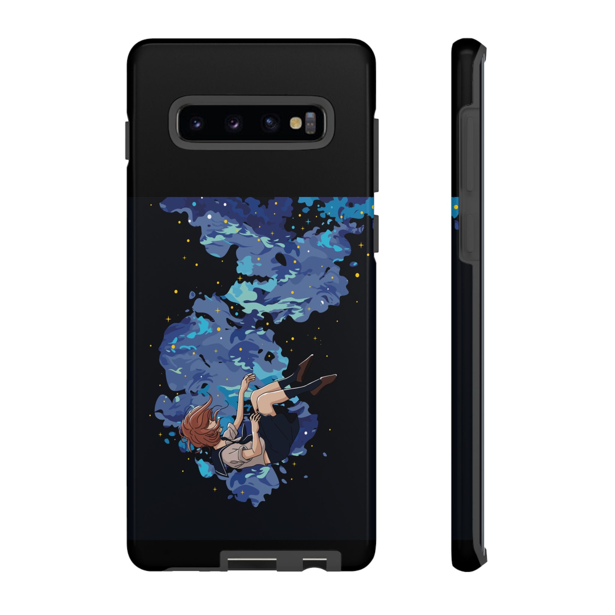 Tough Cases Phone Case - Artistic Galaxy Design, Cute Sleeve for Teens, Gift for Students, Unique Mobile Accessory, Trendy Tech Protection