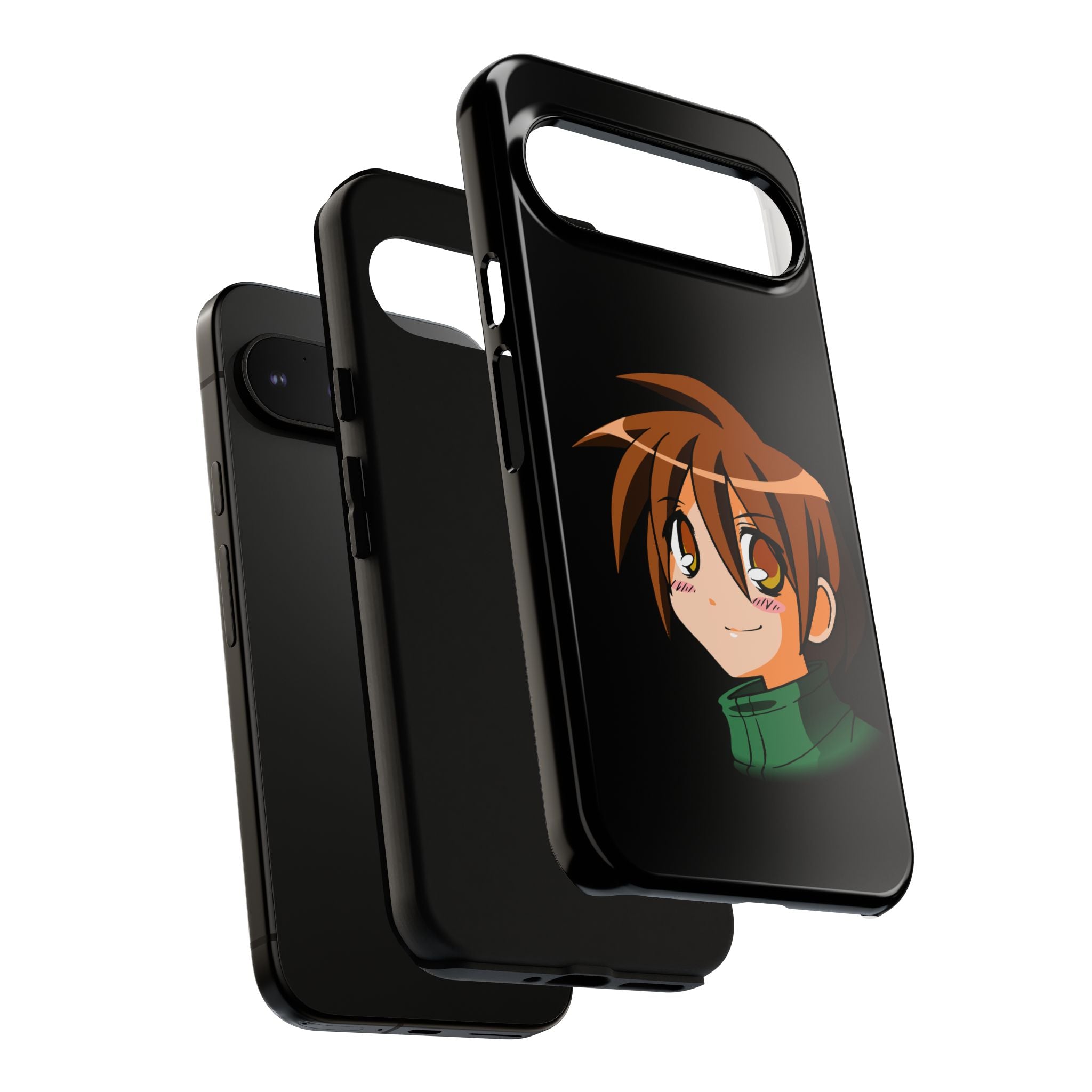 Anime Character Phone Case, Cute Phone Cover, Tough Cases for Teens, Customizable Gift, Geeky Accessories