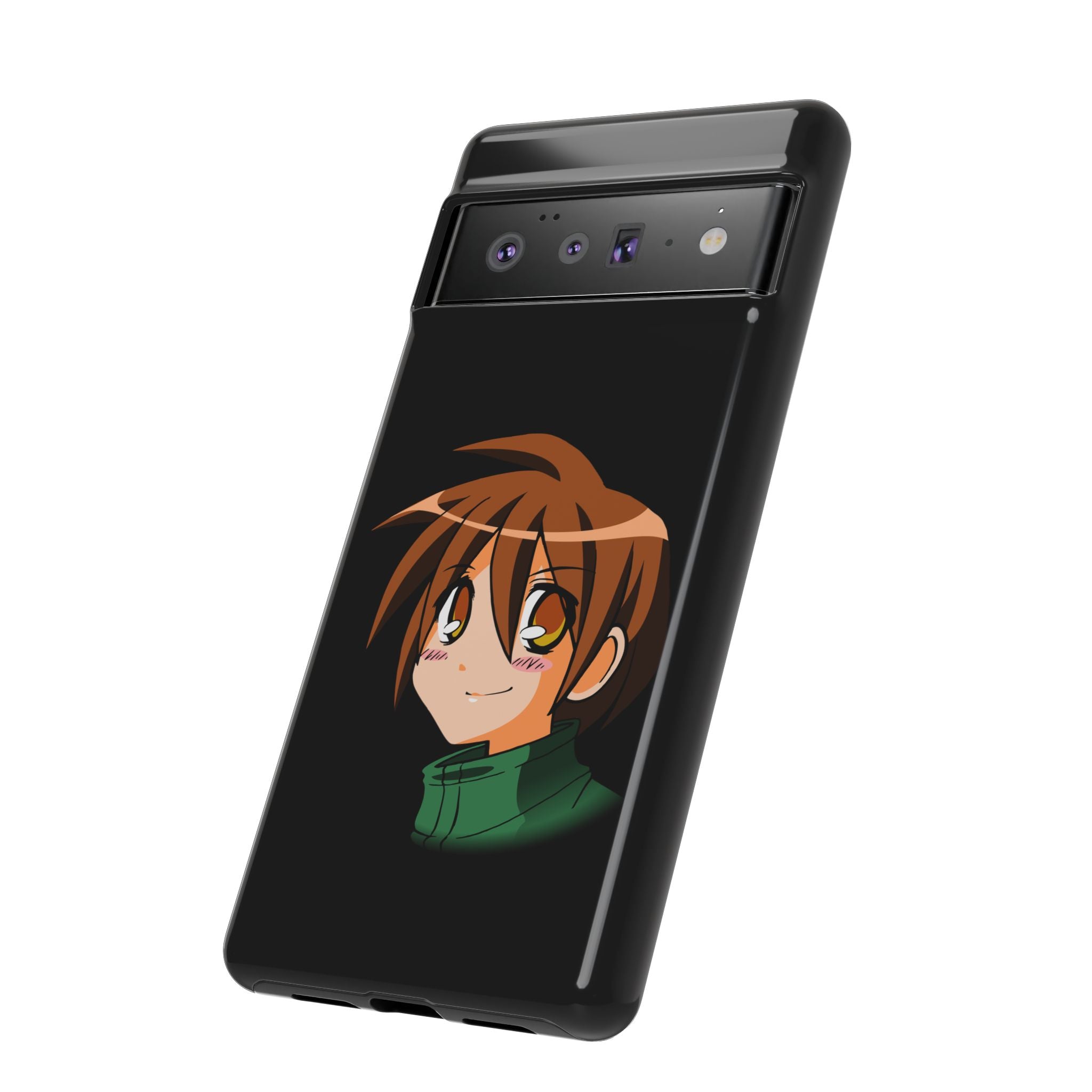Anime Character Phone Case, Cute Phone Cover, Tough Cases for Teens, Customizable Gift, Geeky Accessories