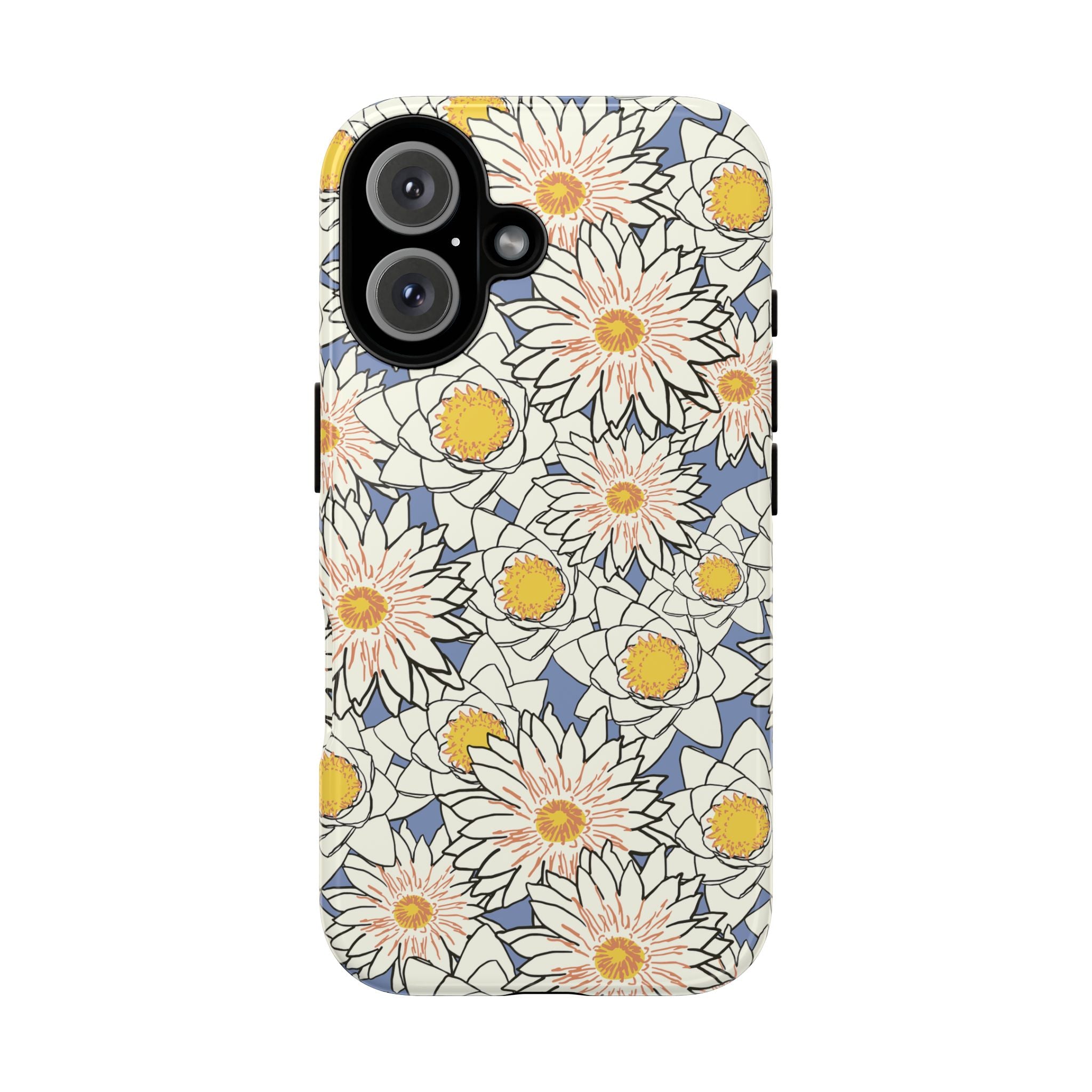 Stylish Phone Case, Floral Protective Cover, Gift for Nature Lovers, Trendy Tech Accessory, Customizable Phone Case