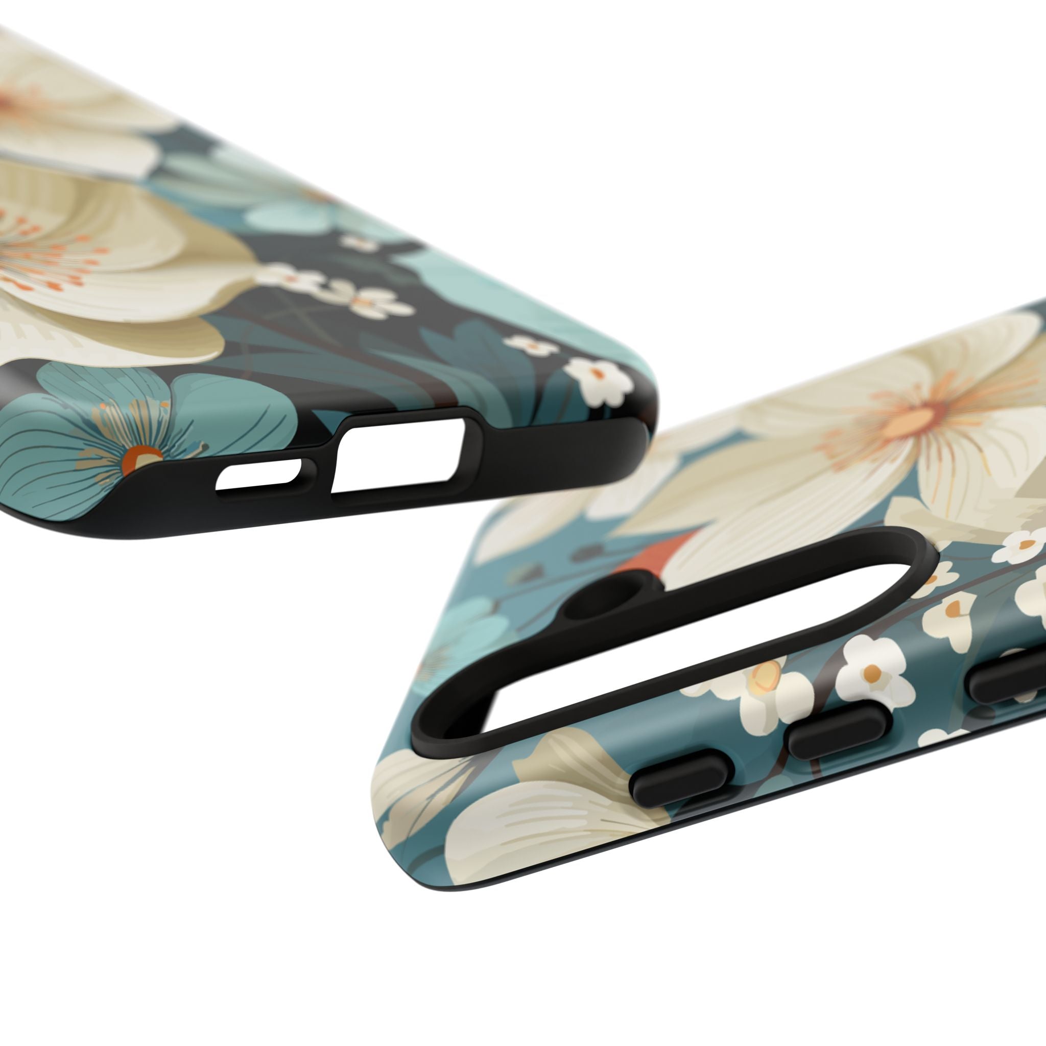Floral Phone Case, Stylish Tough Cases with Botanical Design, Flower Print Phone Cover, Gifts for Nature Lovers, Eco-Friendly Mobile Cover