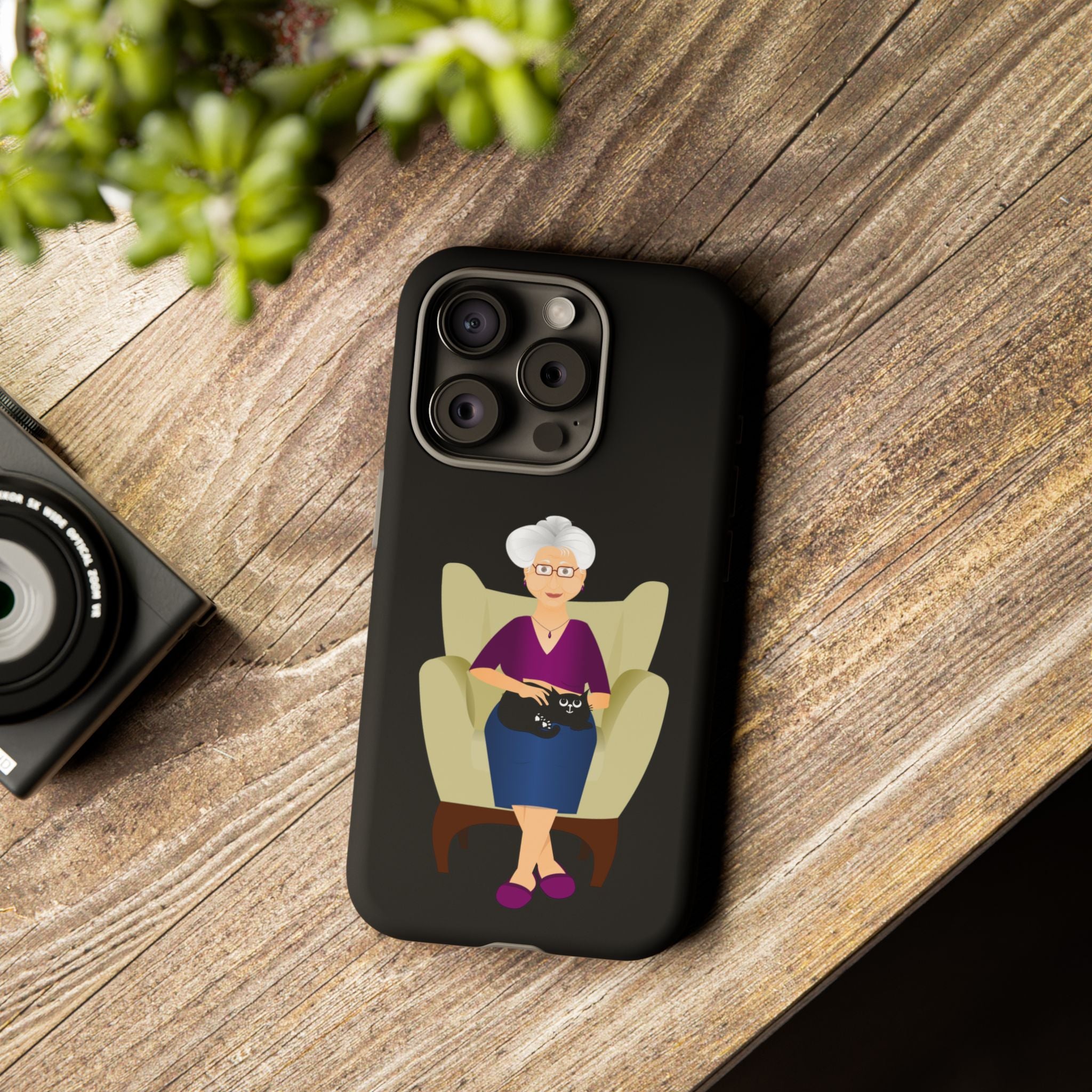Grandma Phone Case, Tough Phone Cover for Grandparents, Durable Case for Seniors, Unique Gift for Grandmother, Personalized Tech Accessory
