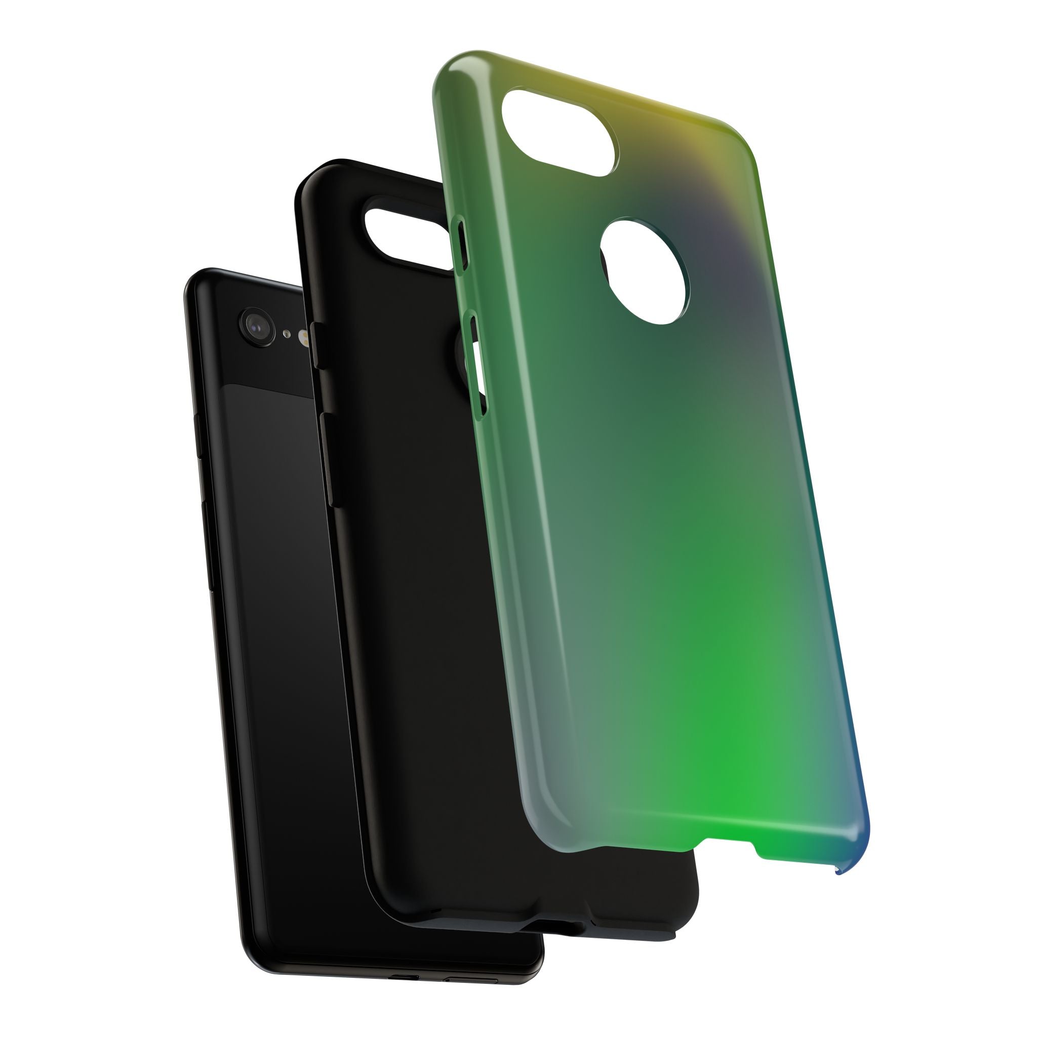 Gradient Phone Case - Tough Cases, Stylish Phone Cover, Gift for Tech Lovers, Unique Accessories, Modern Design