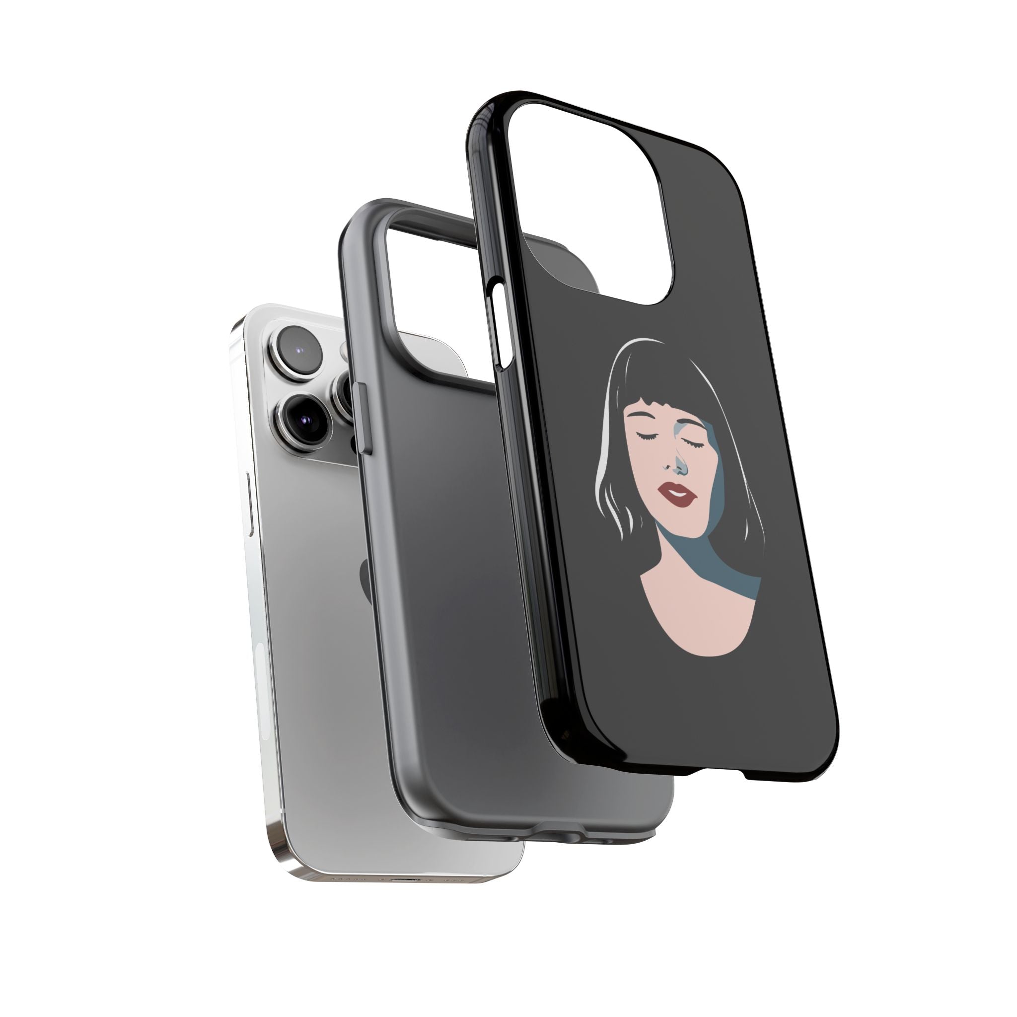 Aesthetic Phone Case, Art Deco iPhone Cover, Minimalist Cell Phone Protector, Gift for Her, Stylish Mobile Accessories