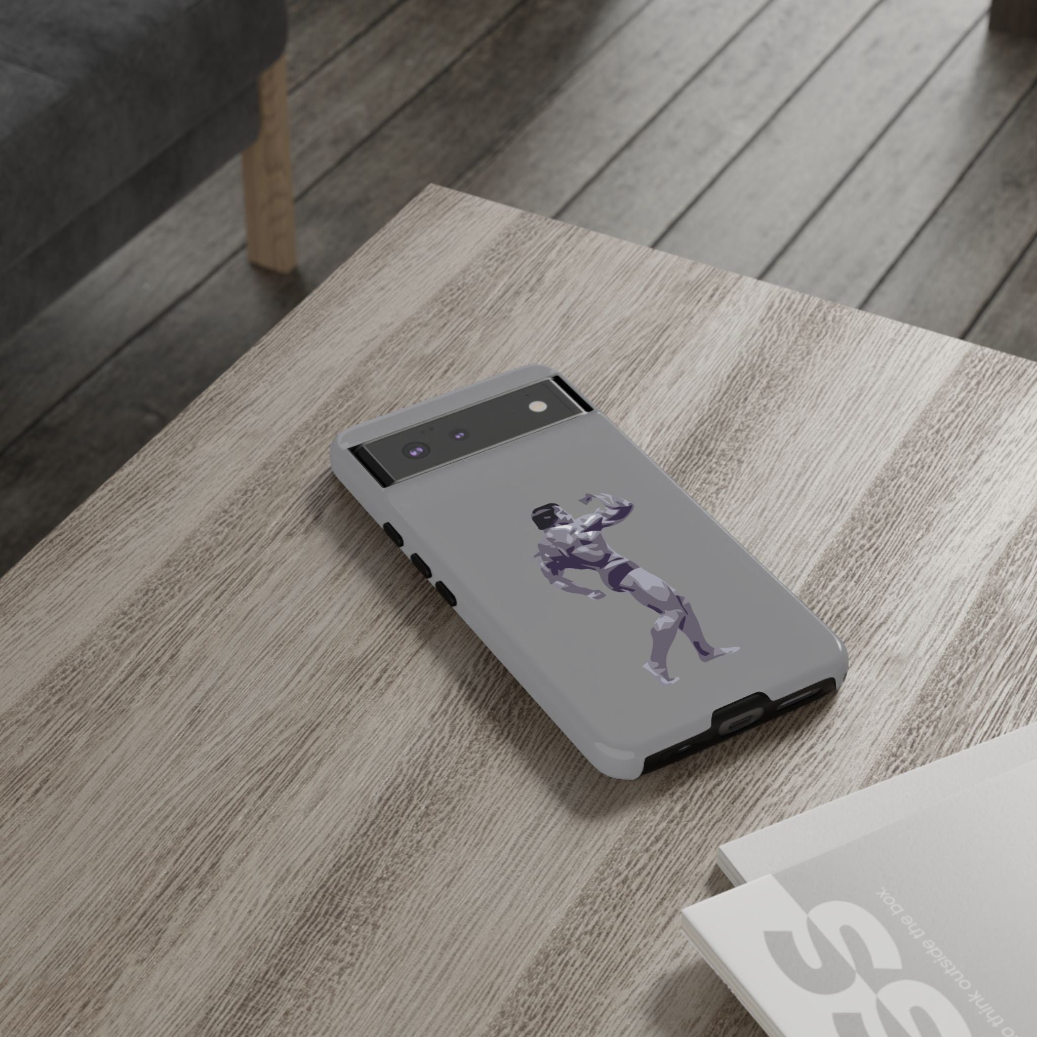 Muscle Man Phone Case - Tough Cases, Martial Arts Gift, Gym Lover Accessories, Inspirational Phone Cover, Unique Tech Gift