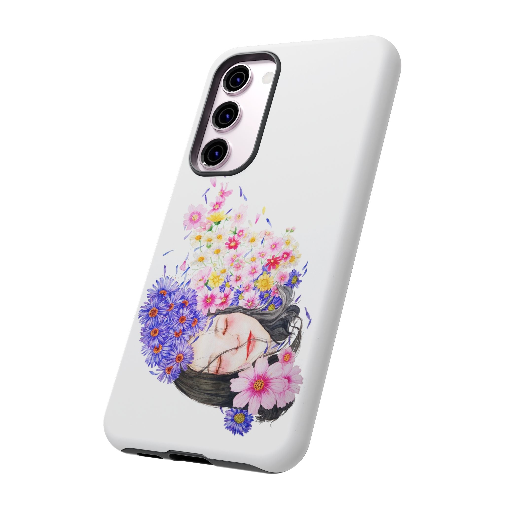 Floral Phone Case | Tough Cases | Cute Floral Design, Gift for Her, Spring Accessory, Mother's Day Gift, Stylish Protection