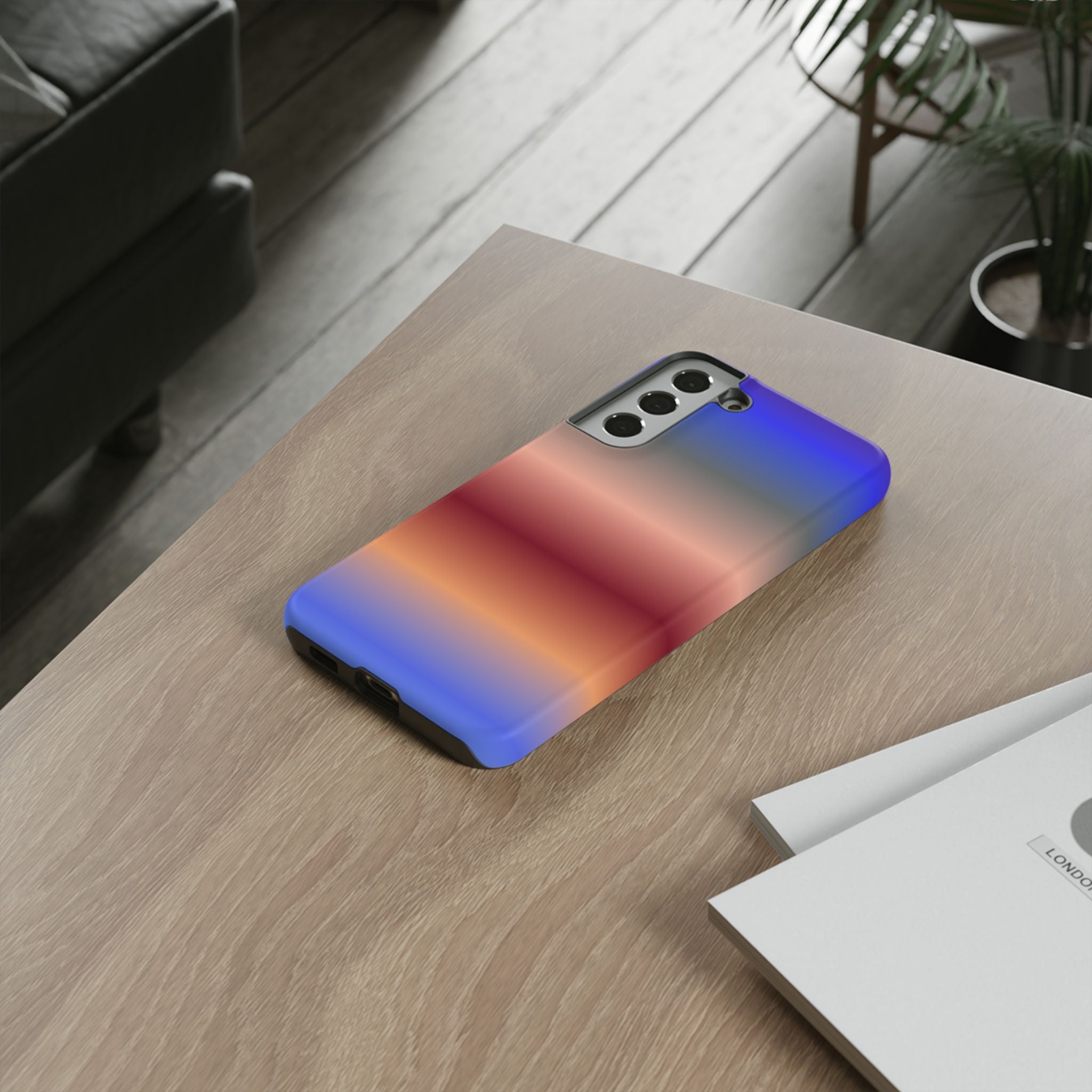 Gradient Phone Case, Tough Cases for iPhone, Stylish Phone Cover, Modern Gradient Design, Durable Protective Case, Gift for Tech Lovers
