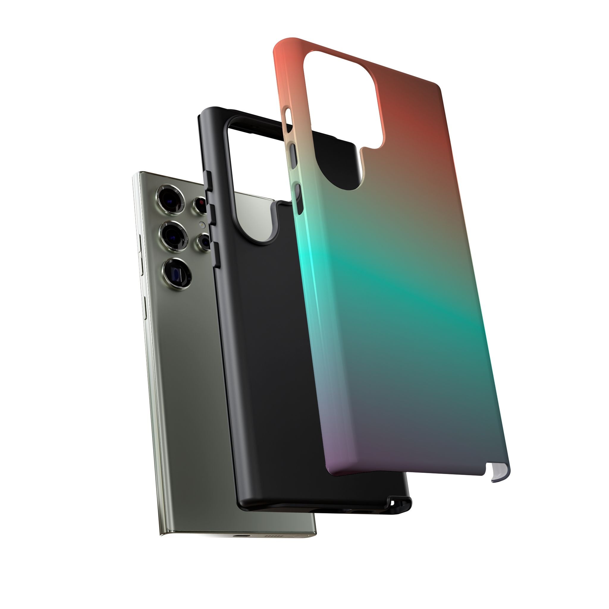 Gradient Phone Case, Tough Cases for Protection, Stylish iPhone Cover, Trendy Mobile Accessory, Perfect Gift for Tech Lovers
