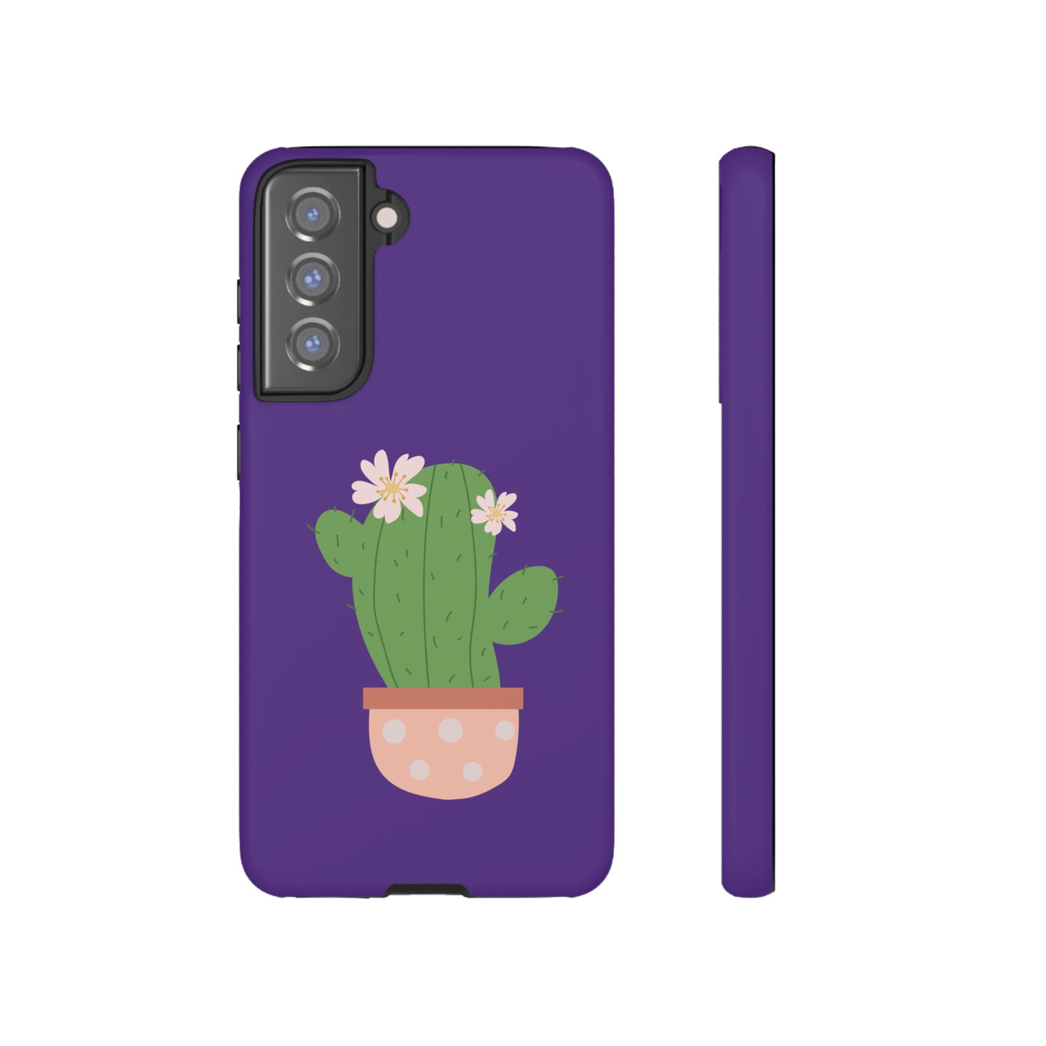 Cactus Phone Case, Tough Cases, Cute Floral, Trending Design, Unique Gift, Phone Accessories, Summer Vibe, Nature Lover