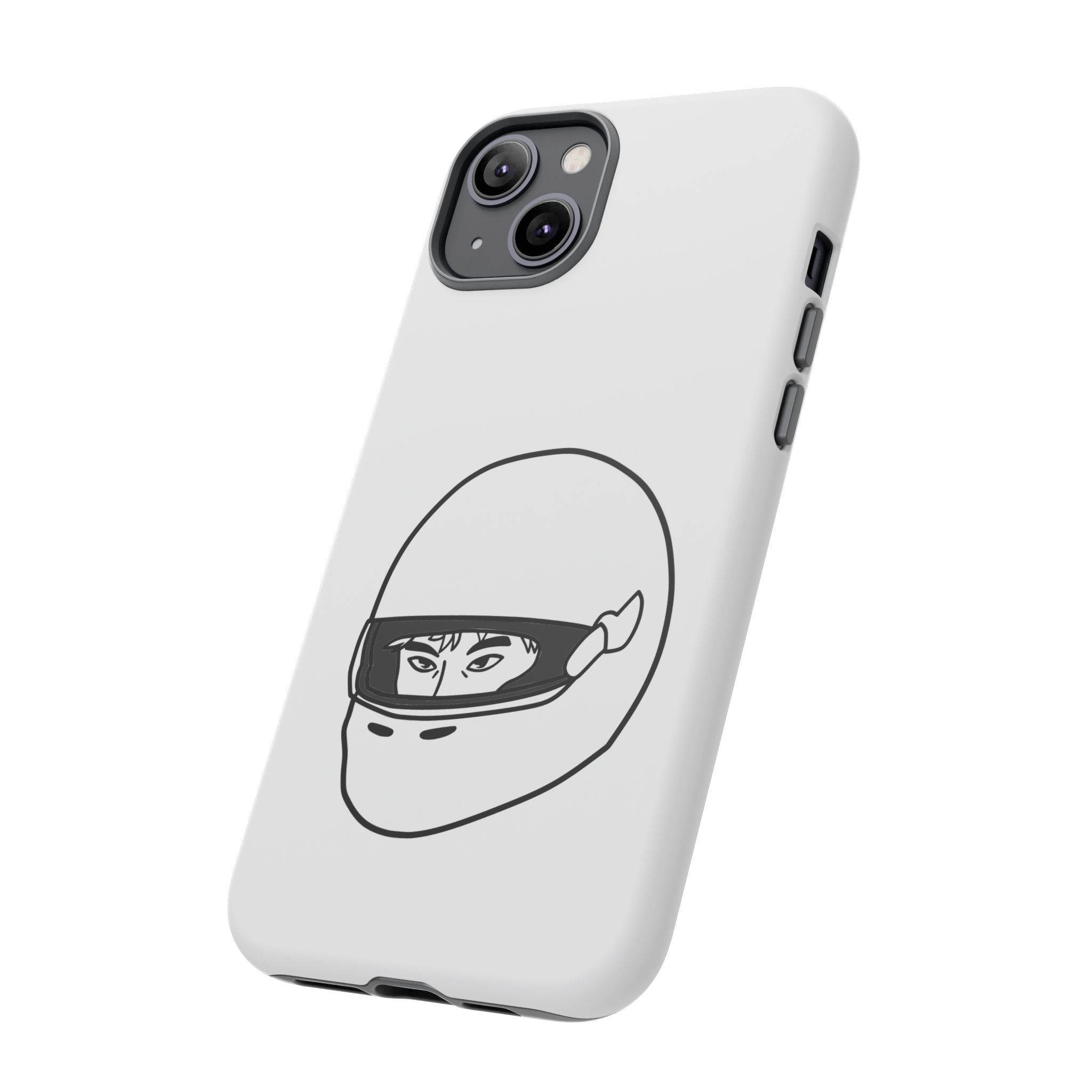 Stylish Phone Case with Racing Helmet Design | Tough Cases | Unique Gift, Motorcycle Enthusiast, Race Lover, Custom Accessory, Everyday Use