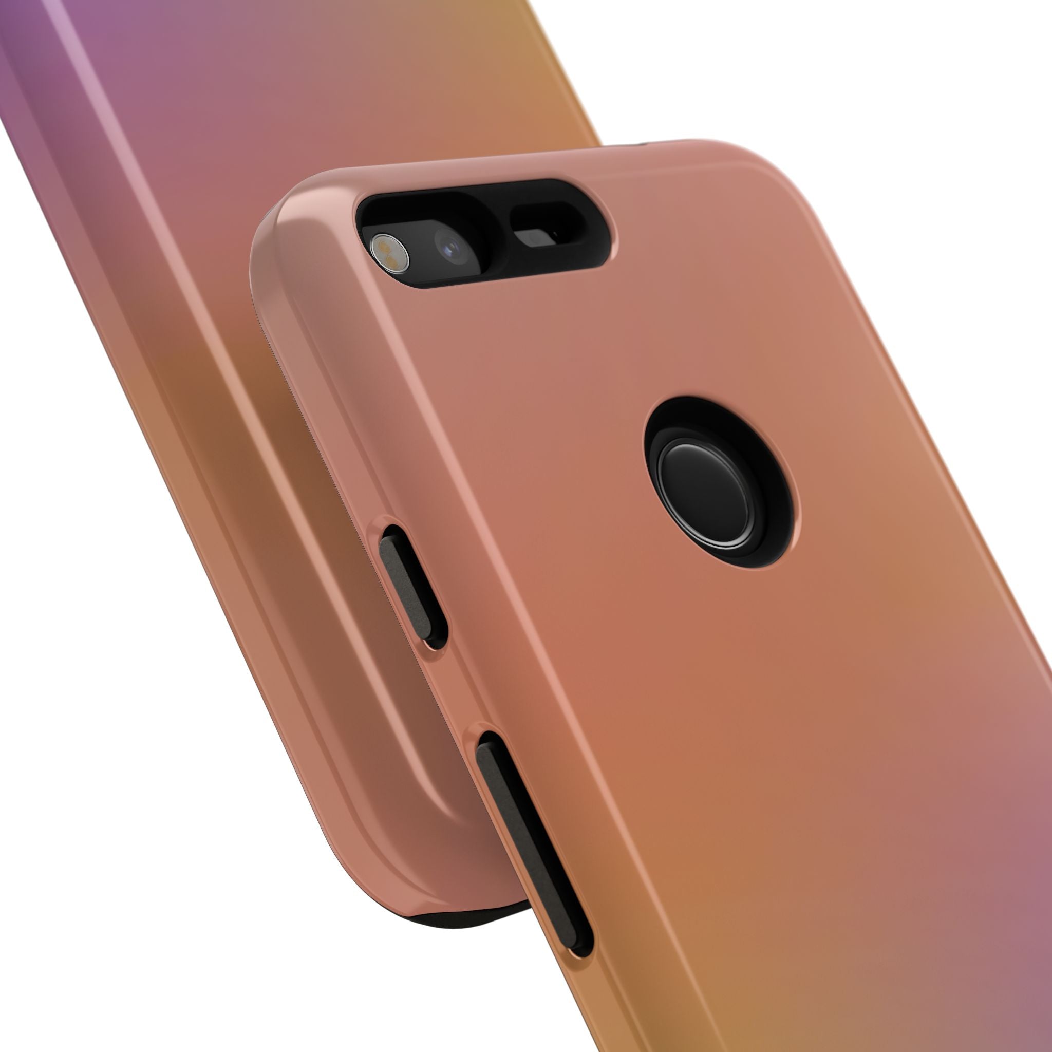 Colorful Gradient Phone Case, Tough Cases for iPhone, Customizable Phone Cover, Trendy Tech Accessory, Gift for Tech Lovers