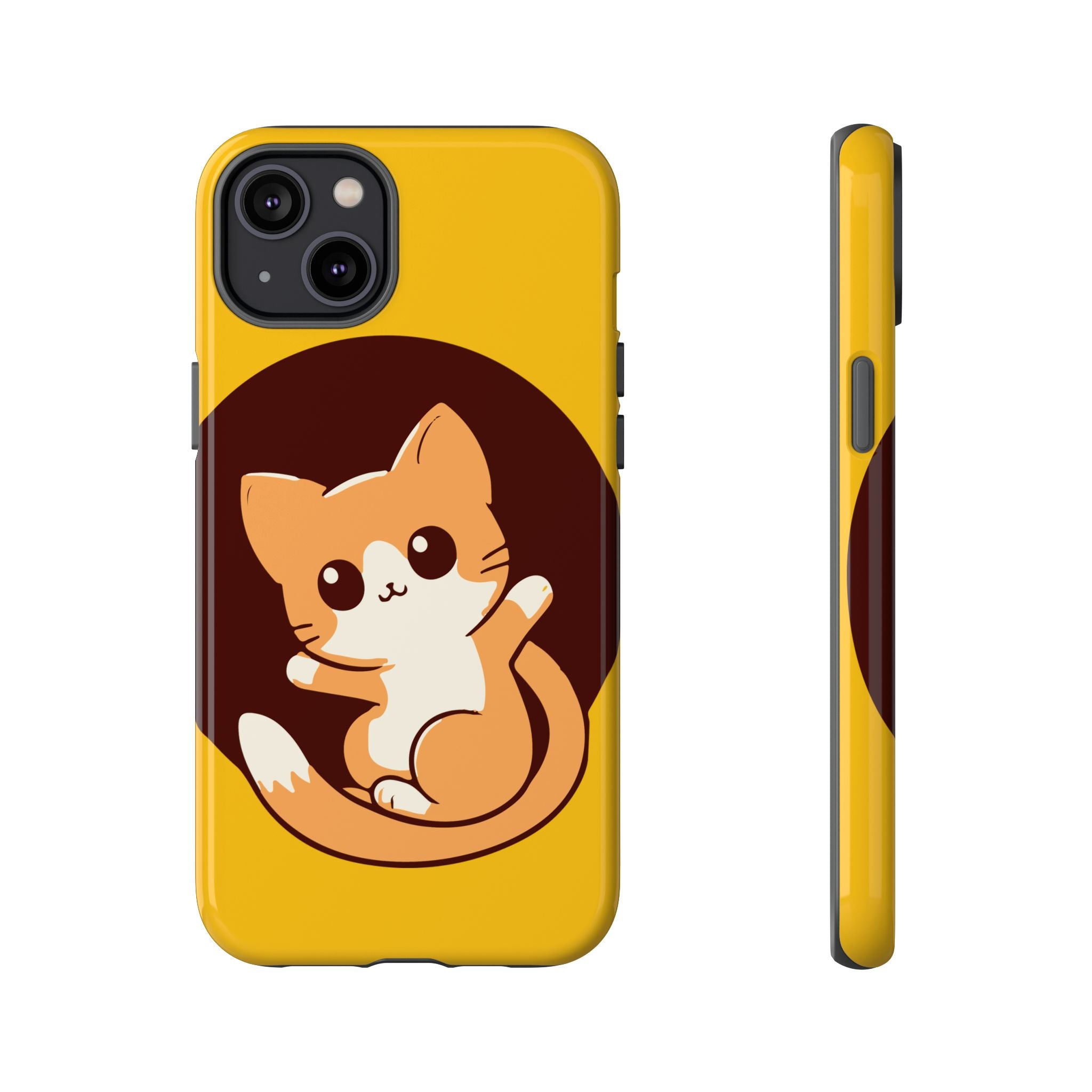 Cute Cat Phone Case | Tough Cases for Cat Lovers, Animal Design, Fun Gift, Unique Case, Durable Protection