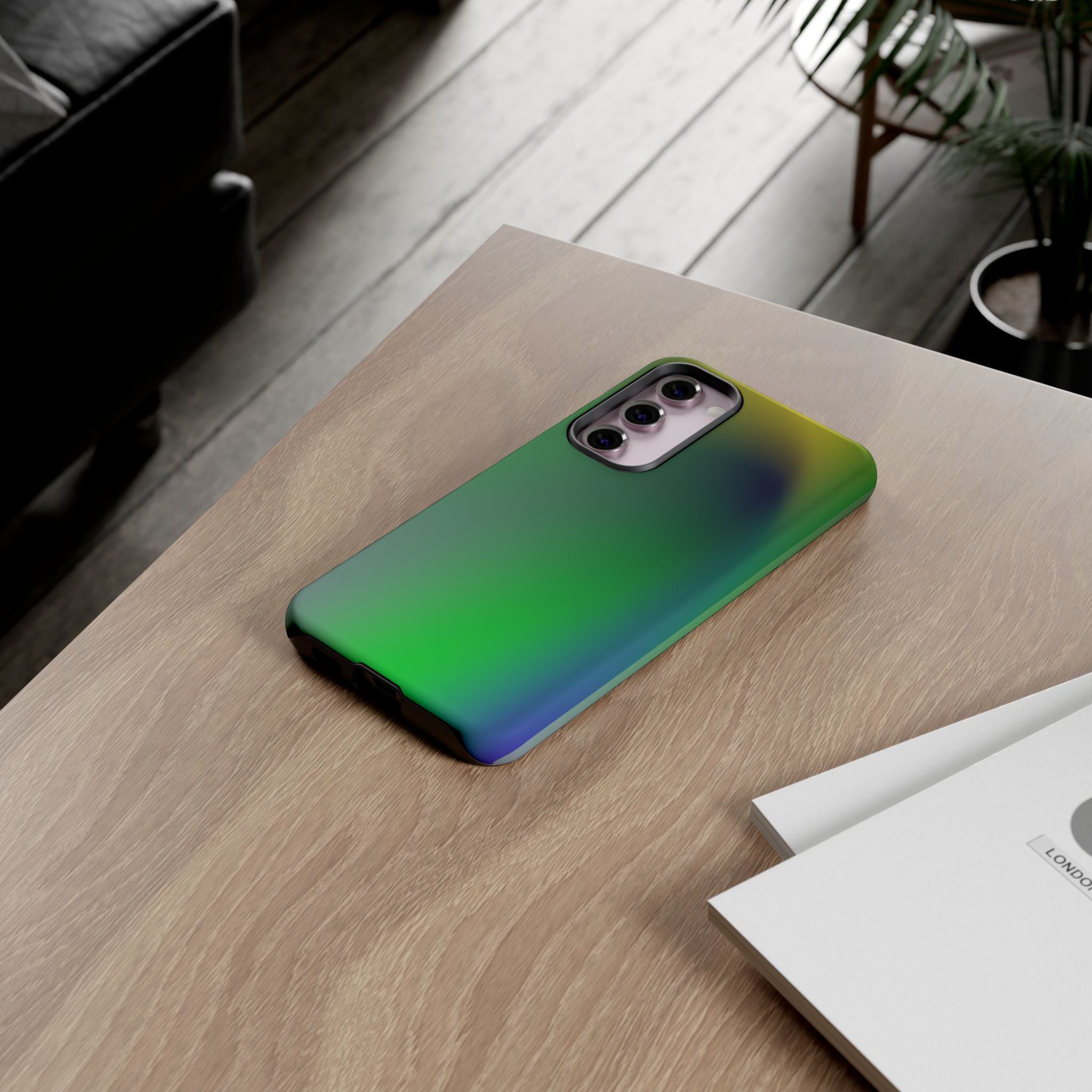 Gradient Phone Case - Tough Cases, Stylish Phone Cover, Gift for Tech Lovers, Unique Accessories, Modern Design