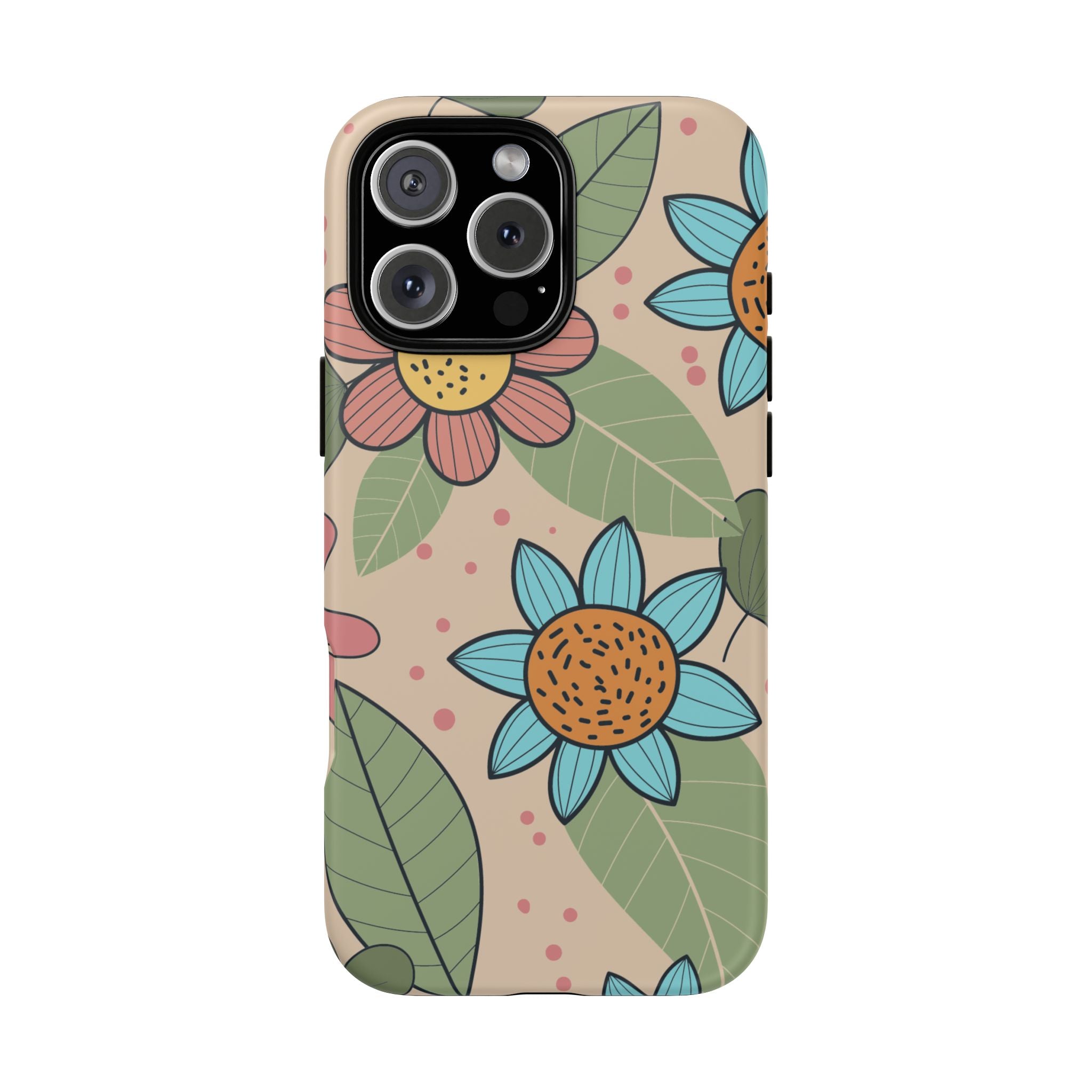 Floral Phone Case, Cute Tough Cases for Floral Lovers, Protective Cover for Gifts, Stylish Accessories, Phone Accessories For Her