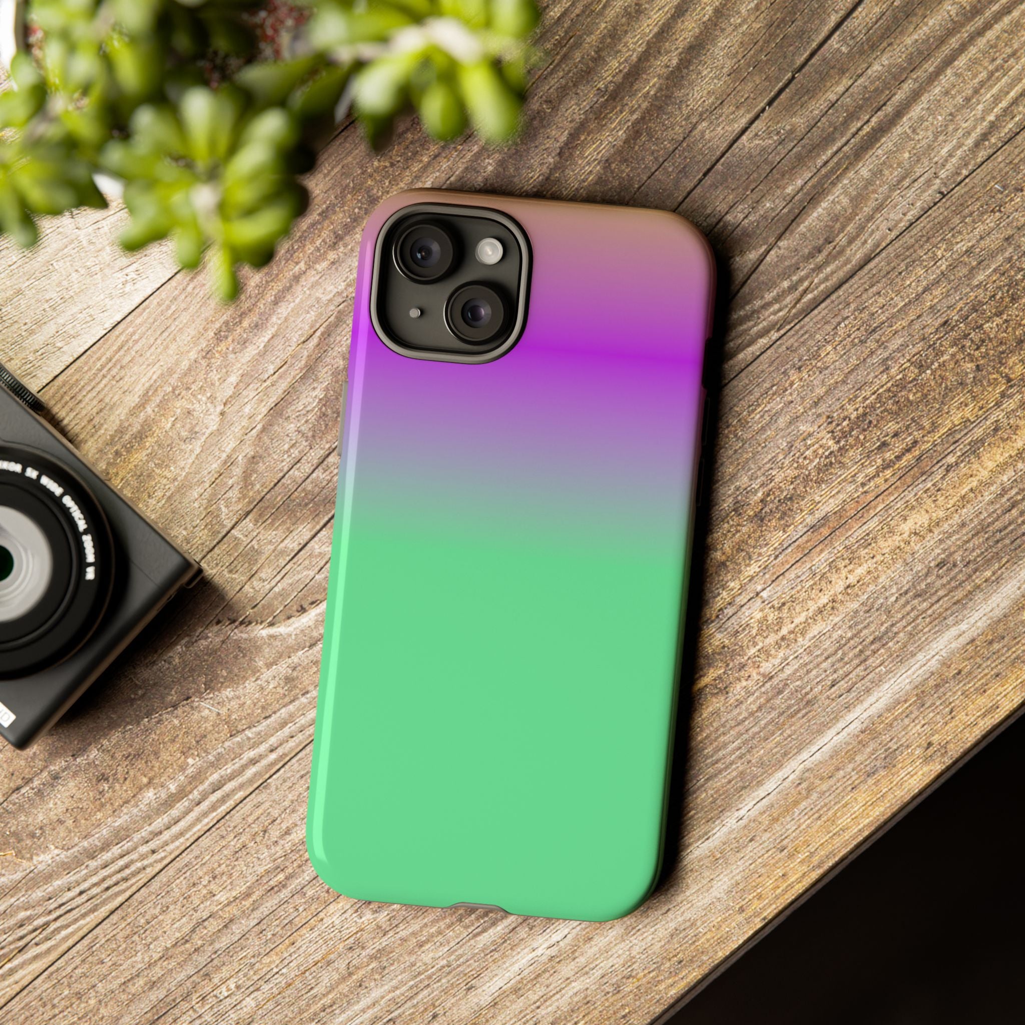 Vibrant Phone Case, Stylish Tech Accessory, Fun Gift Idea, Unique Mobile Cover, Trendy Gradient Design