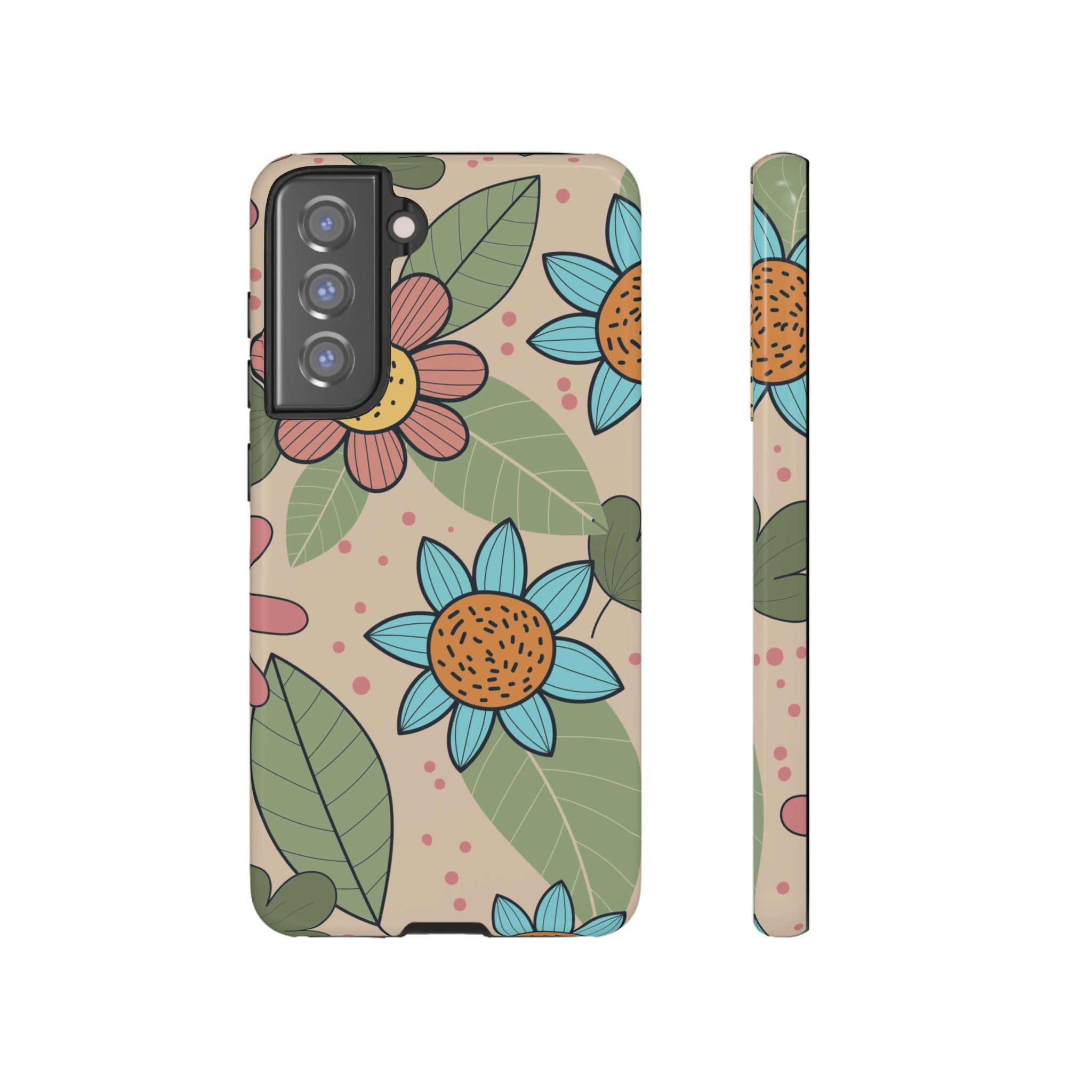 Floral Phone Case, Cute Tough Cases for Floral Lovers, Protective Cover for Gifts, Stylish Accessories, Phone Accessories For Her