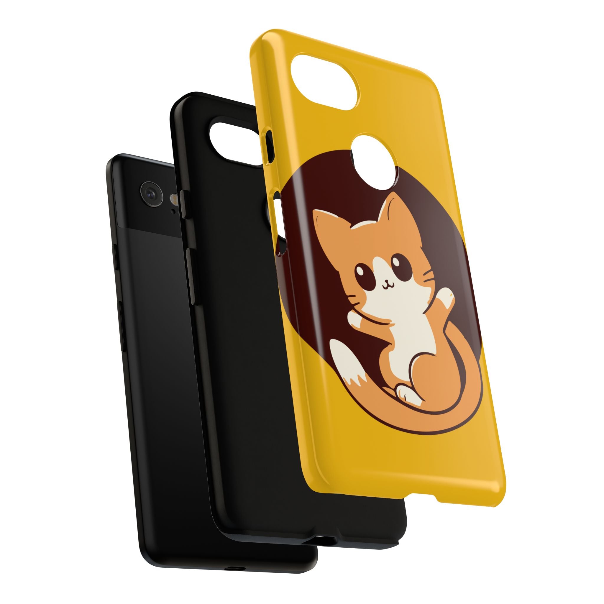 Cute Cat Phone Case | Tough Cases for Cat Lovers, Animal Design, Fun Gift, Unique Case, Durable Protection