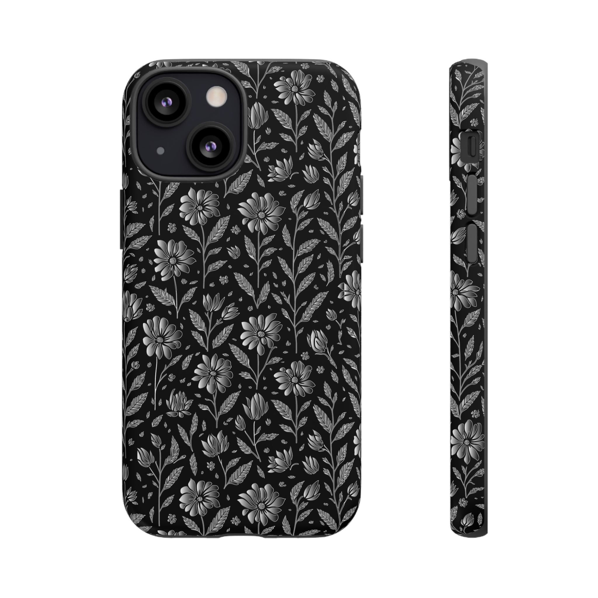 Stylish Floral Phone Case, Tough Floral Case, Botanical Phone Cover, Durable Floral Phone Protector, Gift for Her