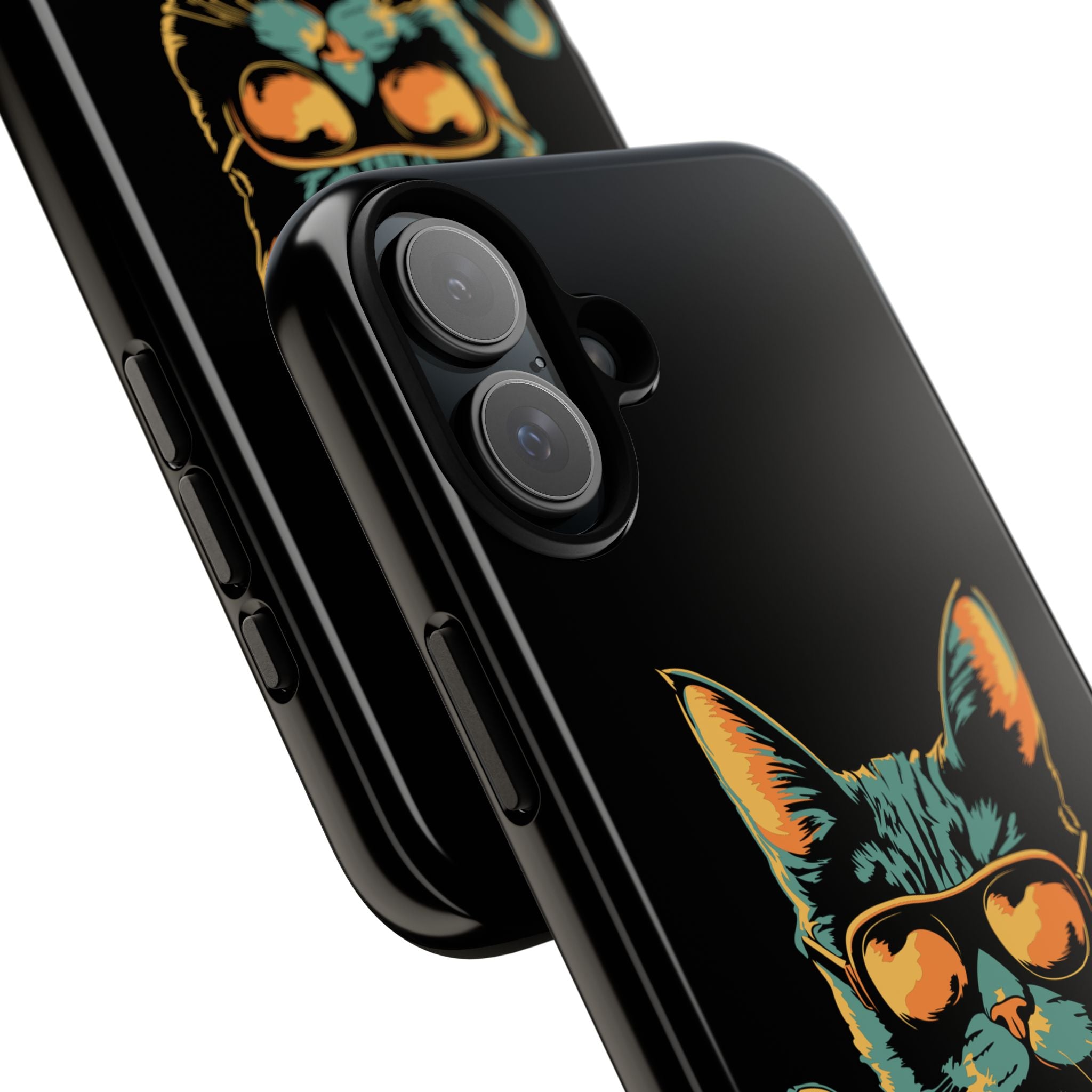 Cool Cat Phone Case, Stylish Phone Cover, Pet Lover Gift, Cute Cat Design, Fun Cat Accessories