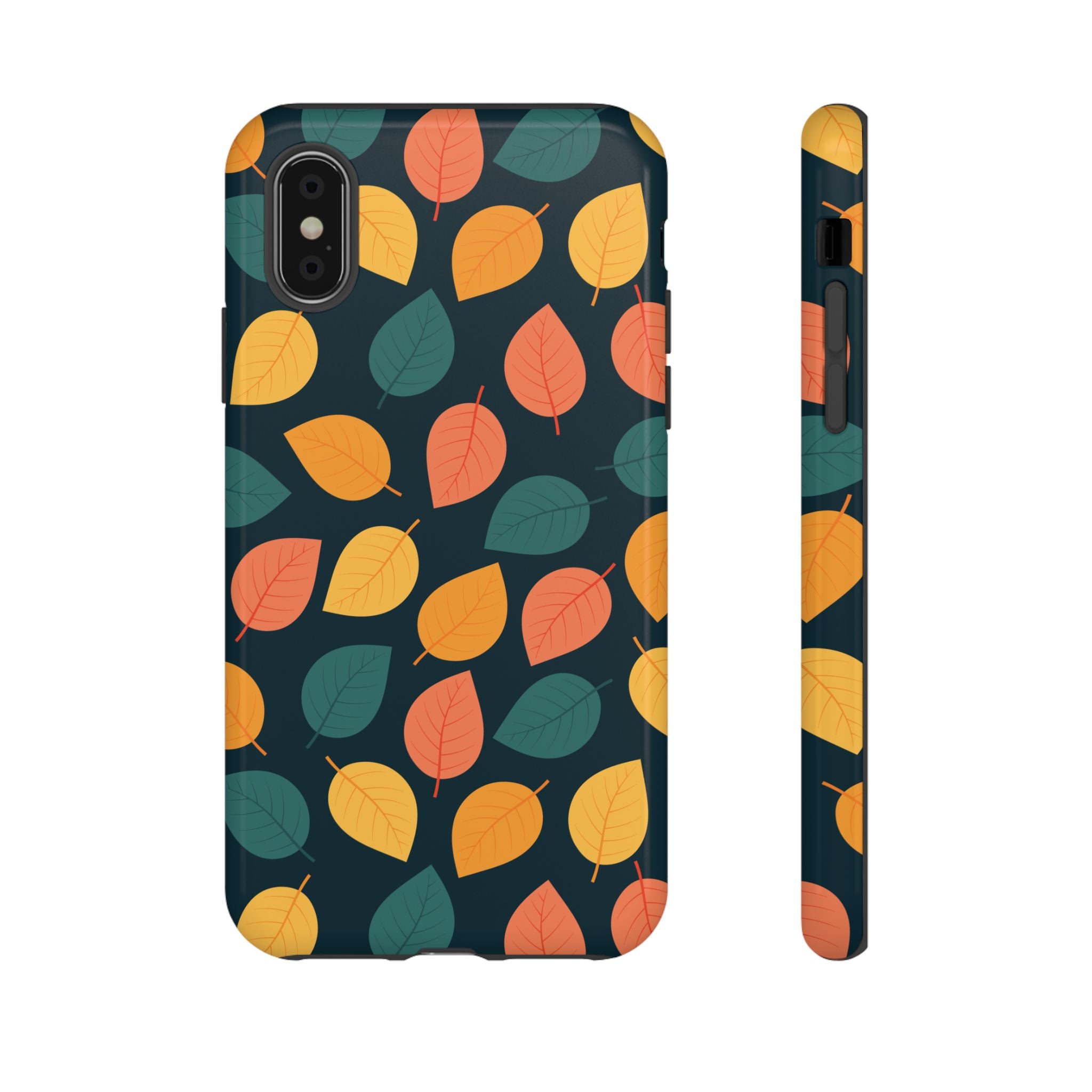 Autumn Leaves Phone Case - Protective Cell Phone Cover, Fall Aesthetic, Nature Lover Gift, Seasonal Accessories, Eco-Friendly Case