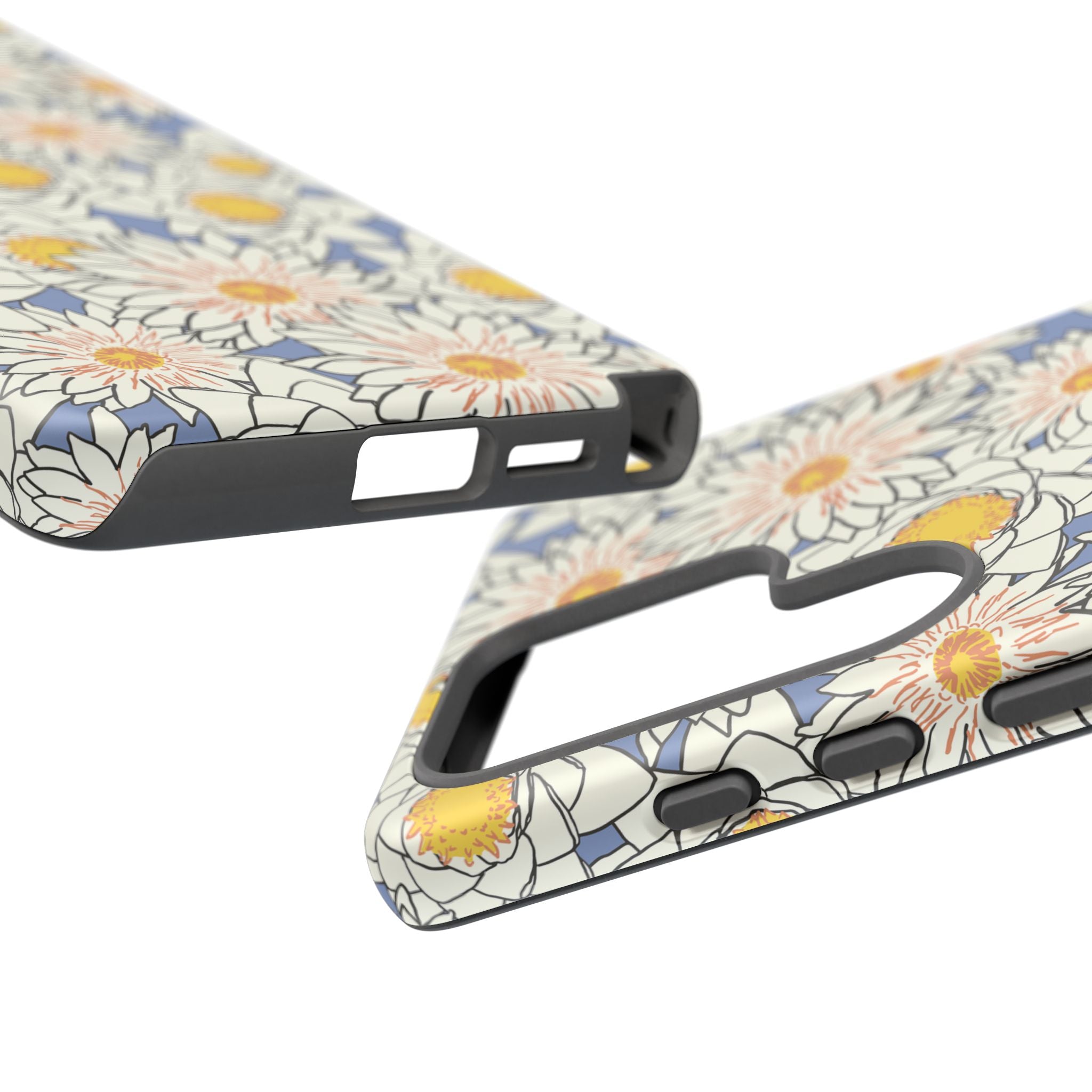 Stylish Phone Case, Floral Protective Cover, Gift for Nature Lovers, Trendy Tech Accessory, Customizable Phone Case