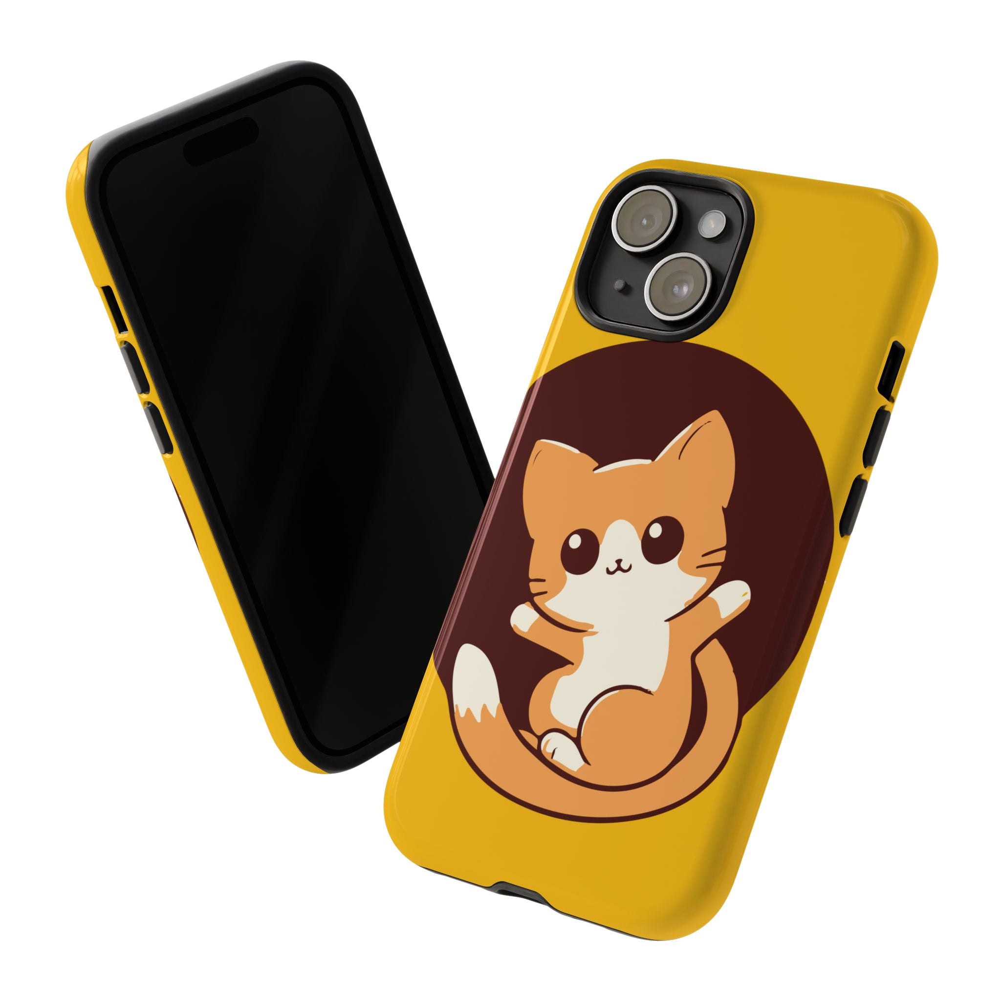 Cute Cat Phone Case | Tough Cases for Cat Lovers, Animal Design, Fun Gift, Unique Case, Durable Protection