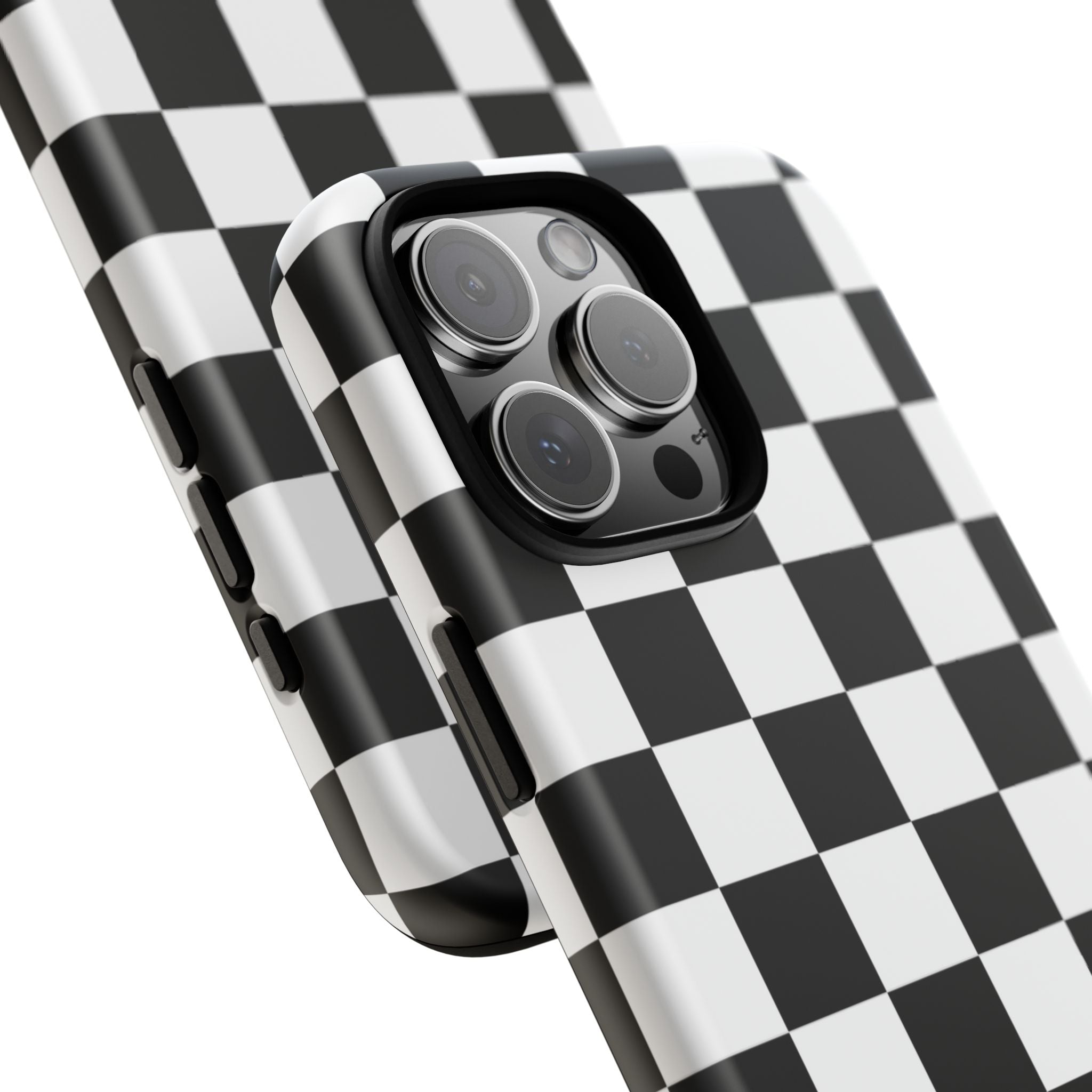 Stylish Checkered Phone Case | Trendy Protective Cover for iPhone, Gift for Teens, Fashion Accessory, Unique Design for All Occasions