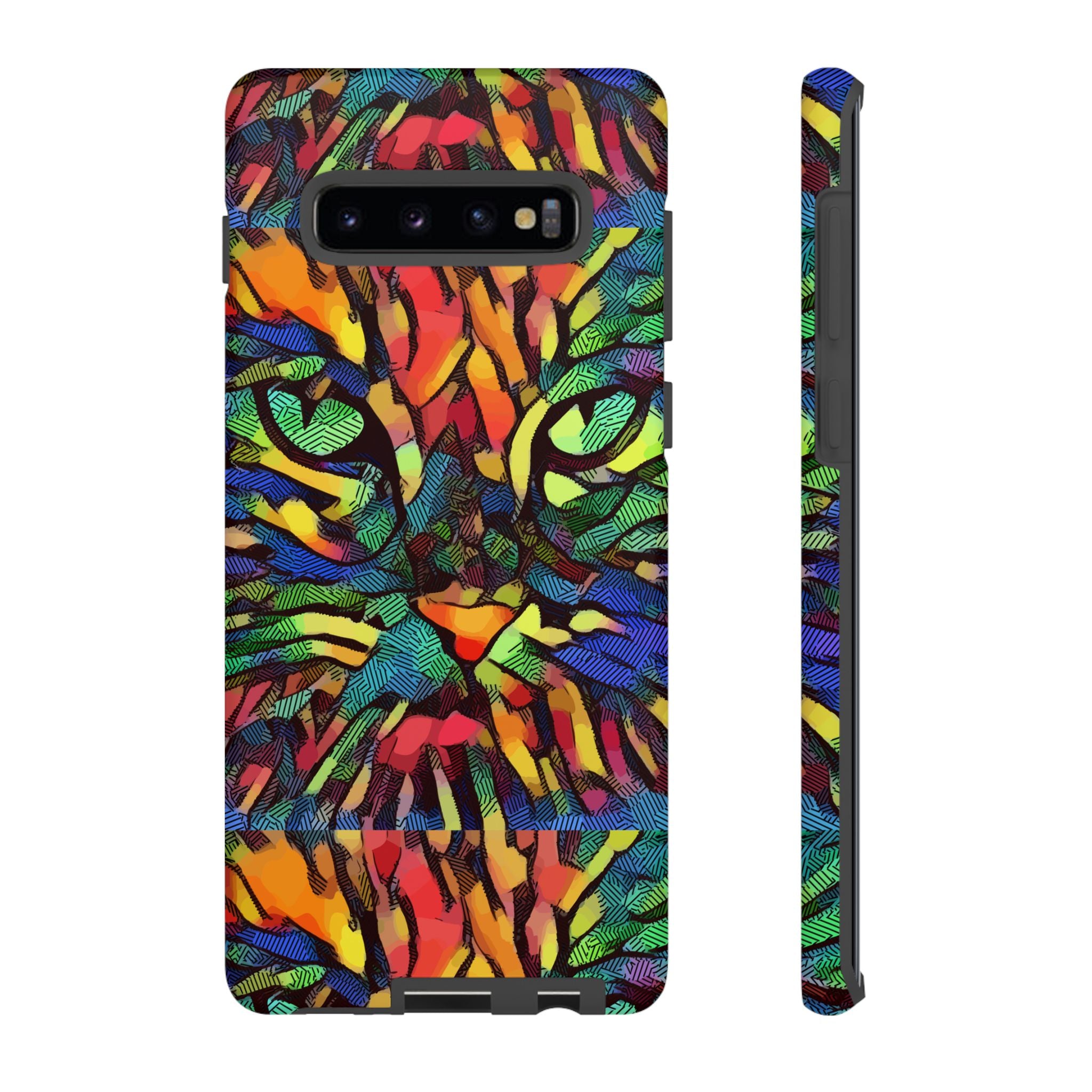 Colorful Phone Cases for Vibrant Style - Tough Cases, Unique Gifts, Animal Print, Artistic Design, Phone Accessories, Eco-Friendly