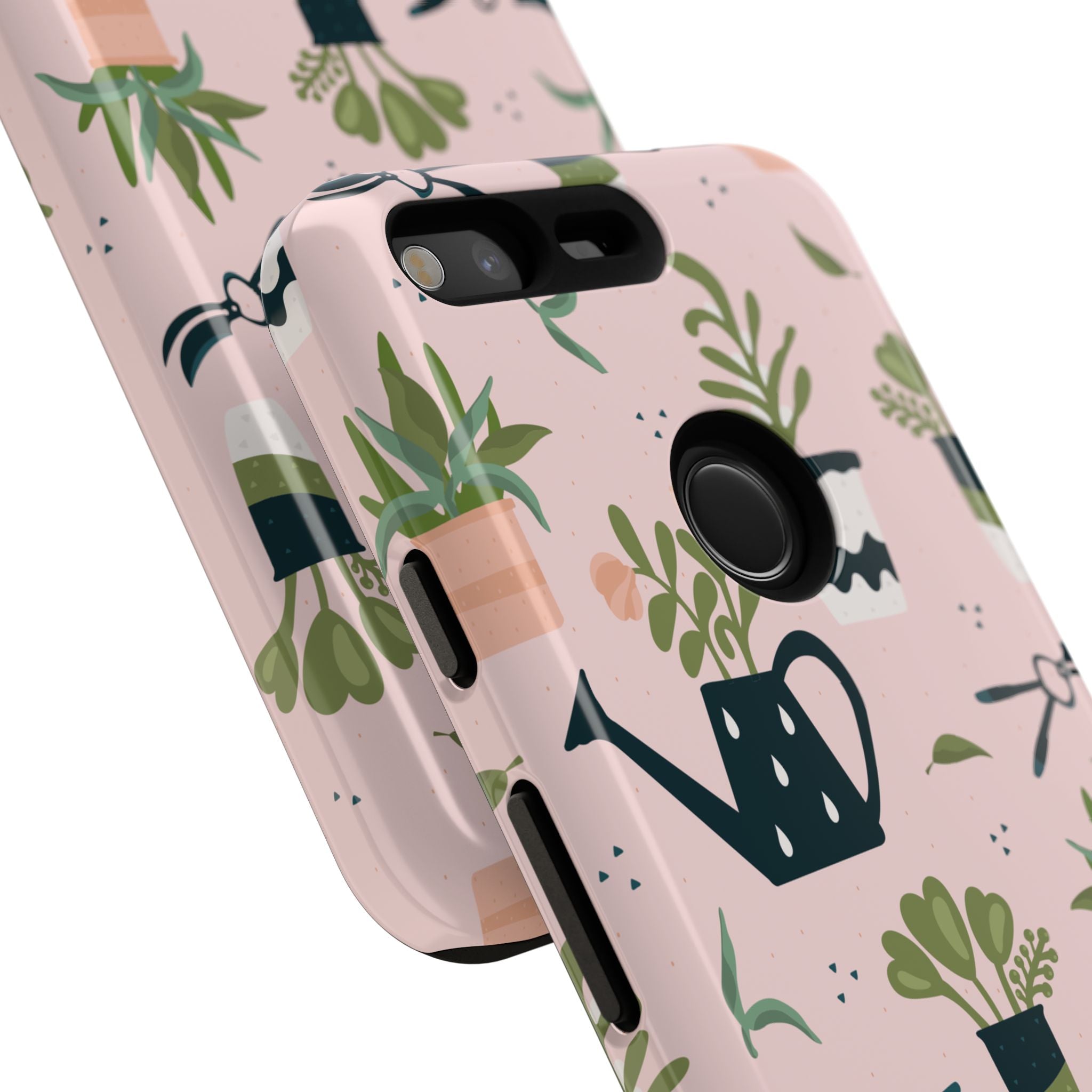 Floral Phone Case, Cute Plant Lover Case, Gift for Gardeners, Phone Cover, Green Thumb Accessories, Mother's Day Gift