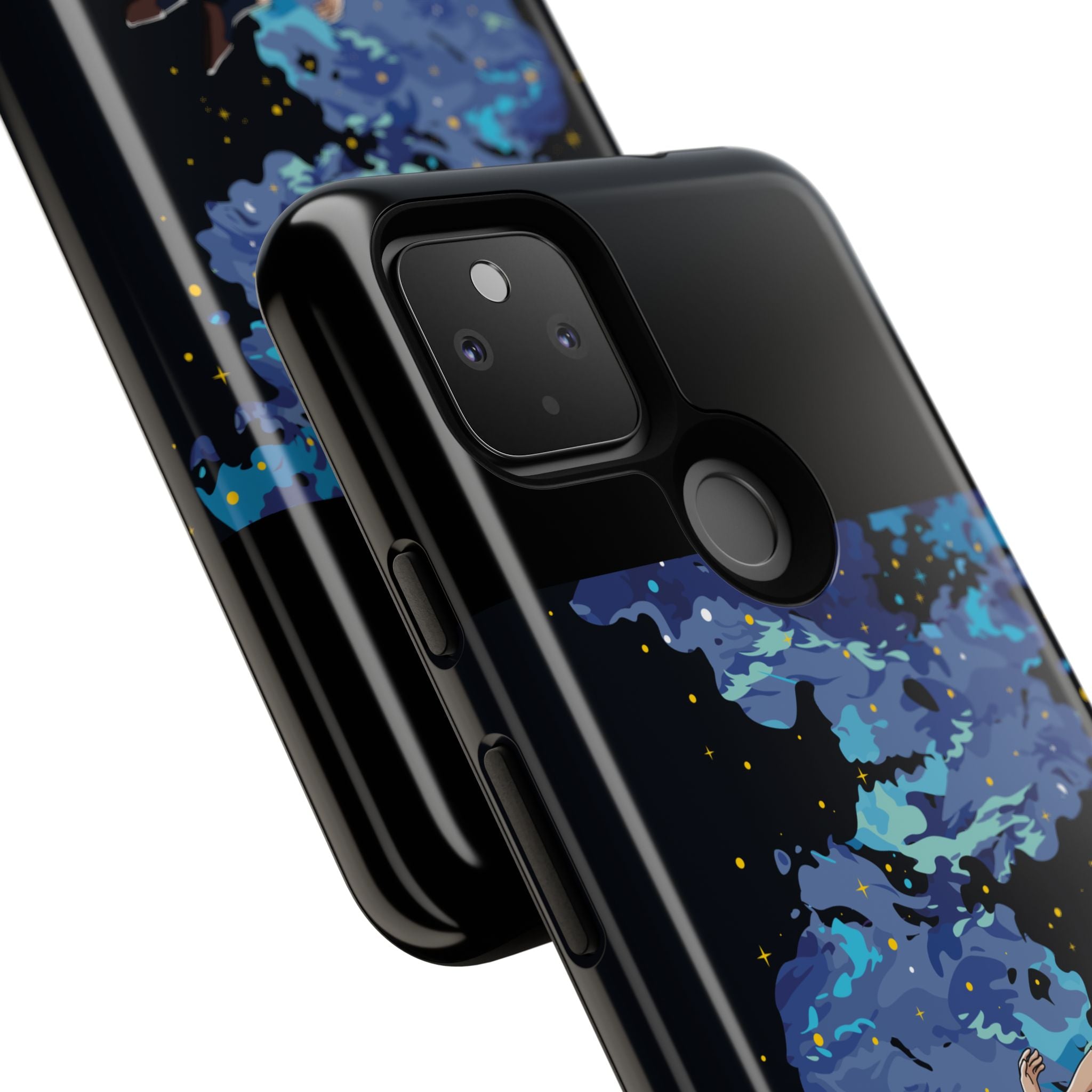 Tough Cases Phone Case - Artistic Galaxy Design, Cute Sleeve for Teens, Gift for Students, Unique Mobile Accessory, Trendy Tech Protection