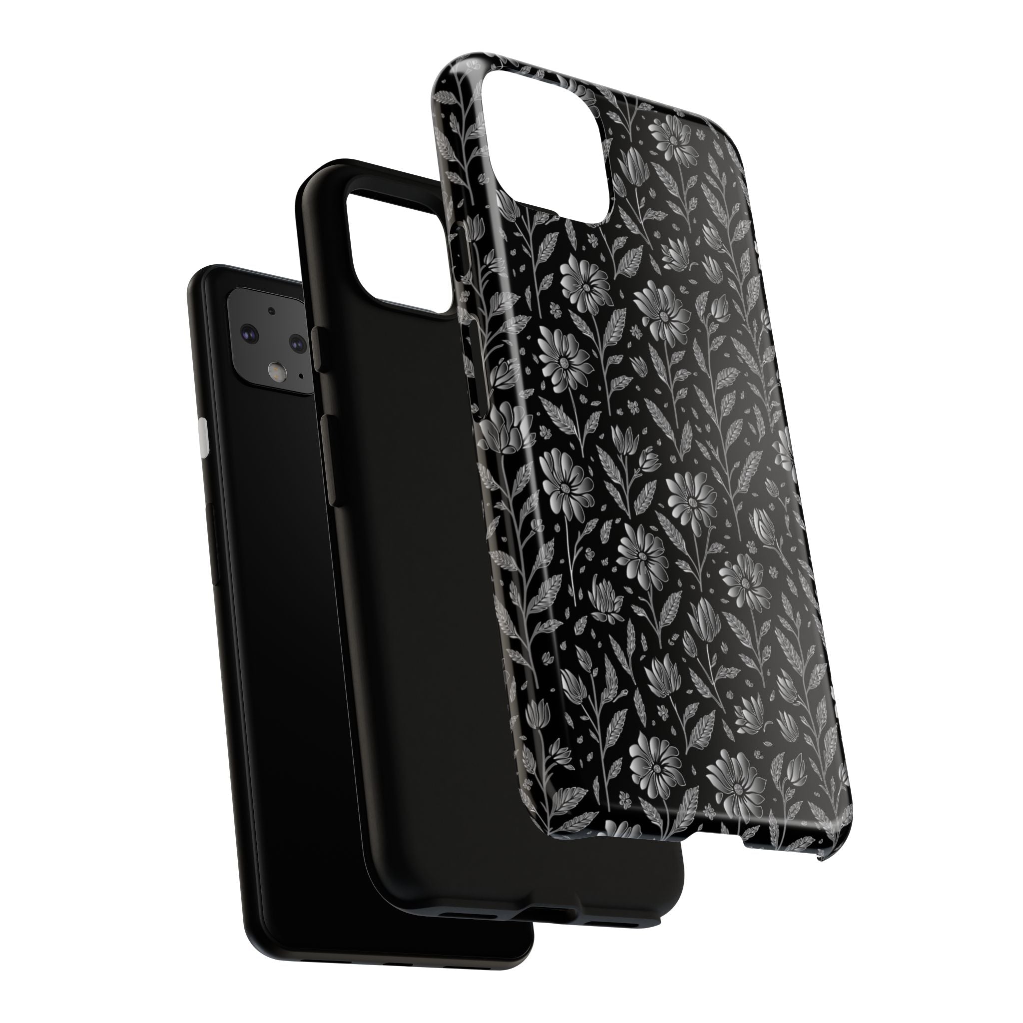 Stylish Floral Phone Case, Tough Floral Case, Botanical Phone Cover, Durable Floral Phone Protector, Gift for Her