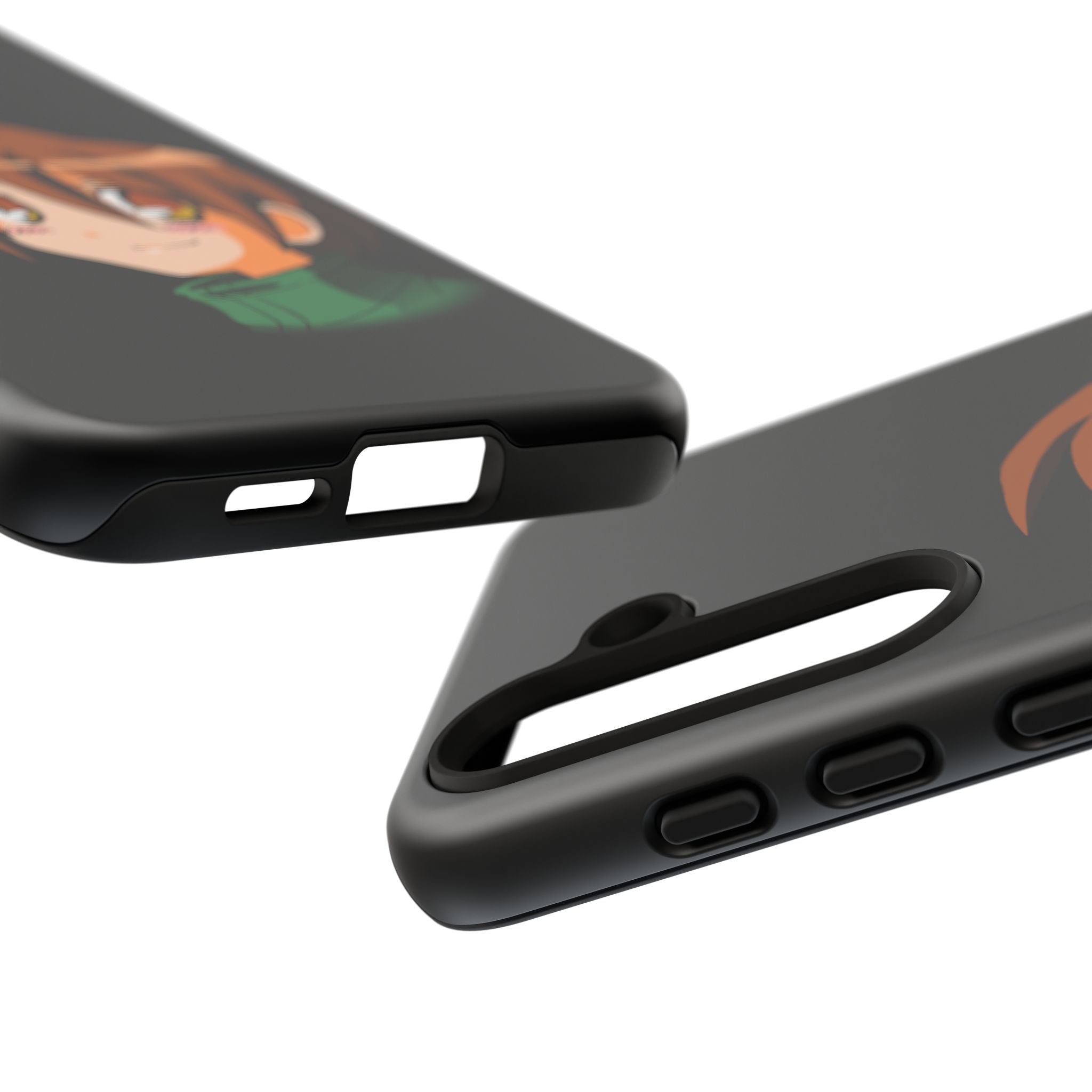 Anime Character Phone Case, Cute Phone Cover, Tough Cases for Teens, Customizable Gift, Geeky Accessories