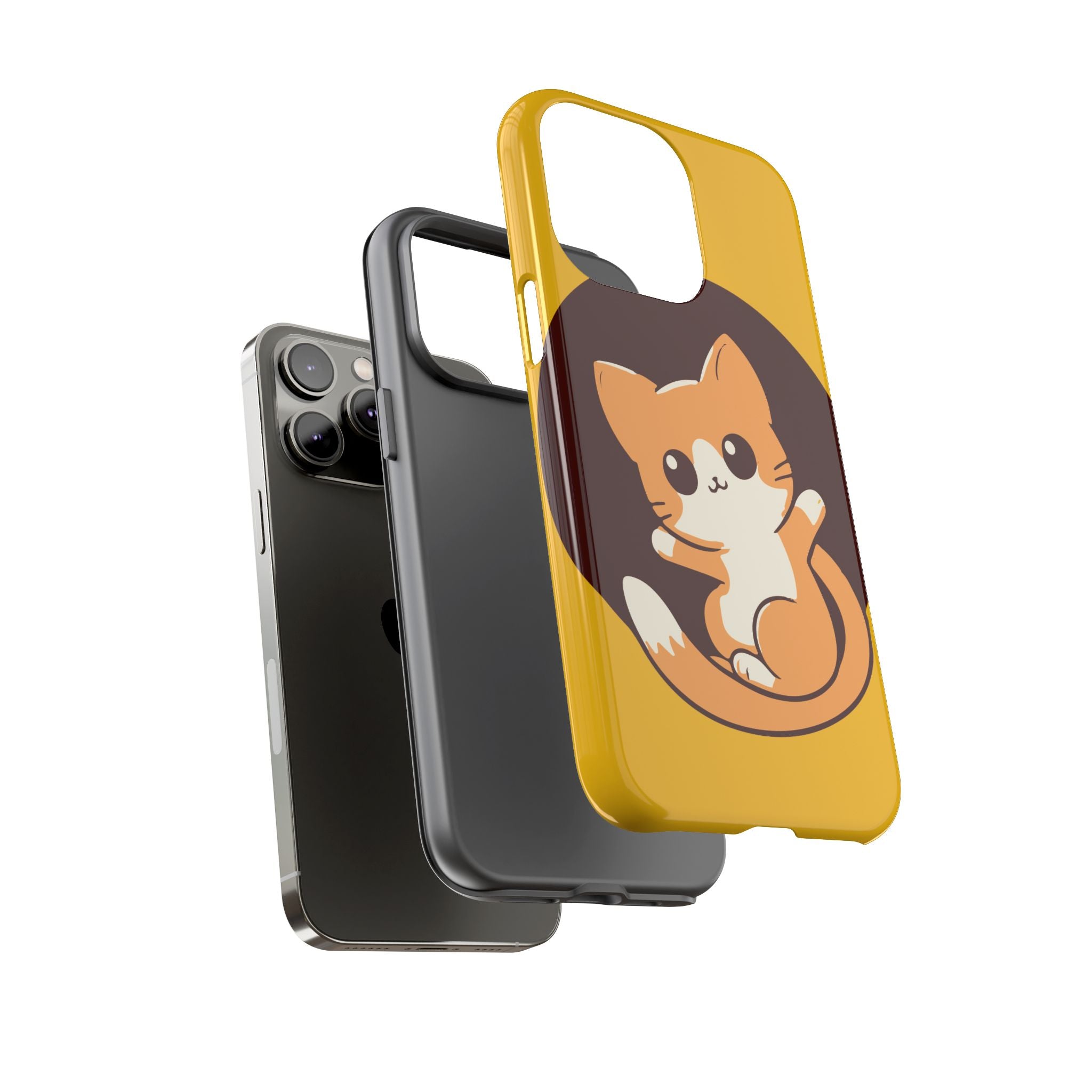 Cute Cat Phone Case | Tough Cases for Cat Lovers, Animal Design, Fun Gift, Unique Case, Durable Protection
