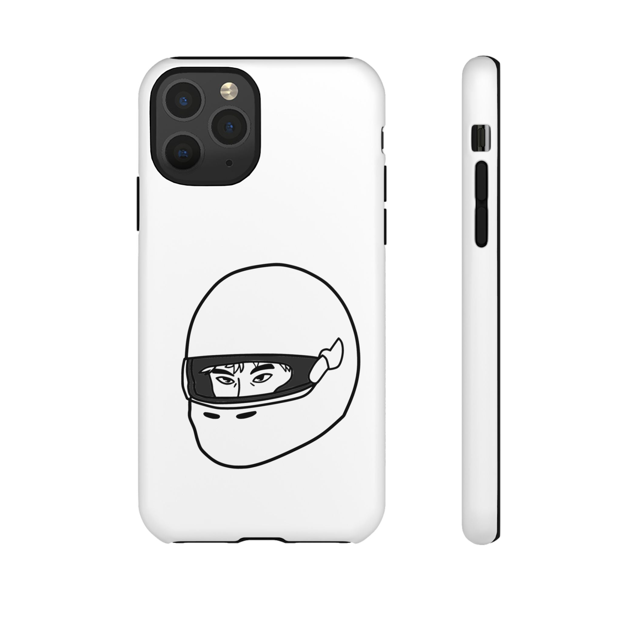 Stylish Phone Case with Racing Helmet Design | Tough Cases | Unique Gift, Motorcycle Enthusiast, Race Lover, Custom Accessory, Everyday Use