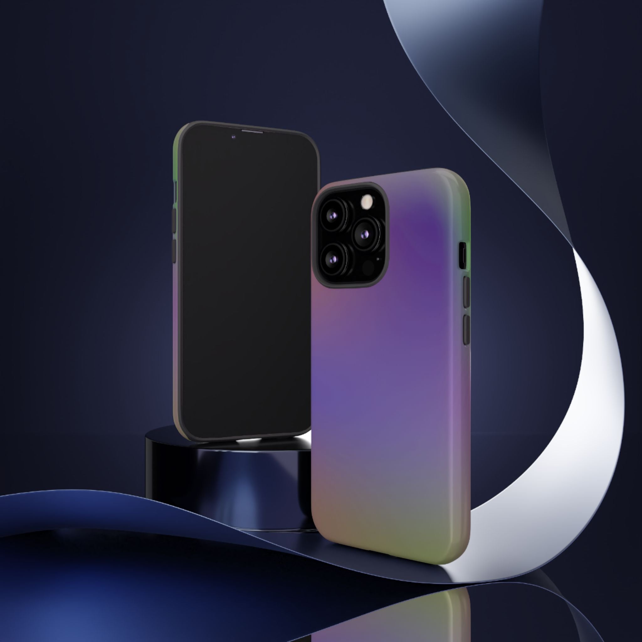 Colorful Phone Case, Tough Phone Cover, Gradient Design Case, Stylish Mobile Accessories, Unique Gift for Her