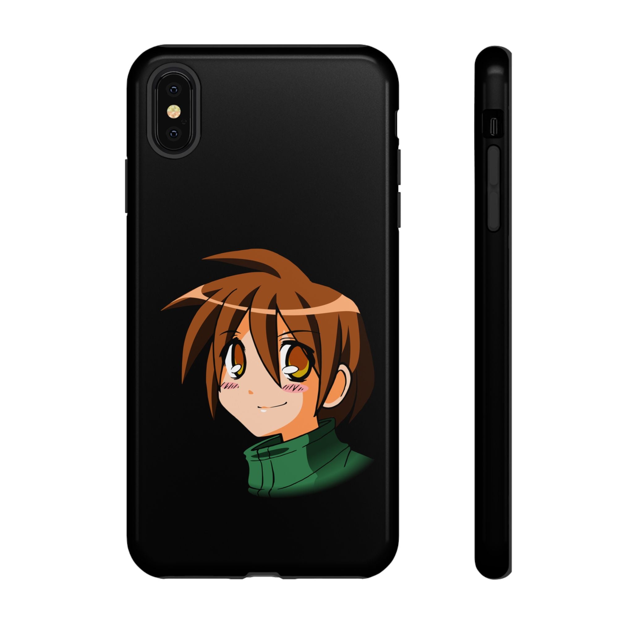 Anime Character Phone Case, Cute Phone Cover, Tough Cases for Teens, Customizable Gift, Geeky Accessories