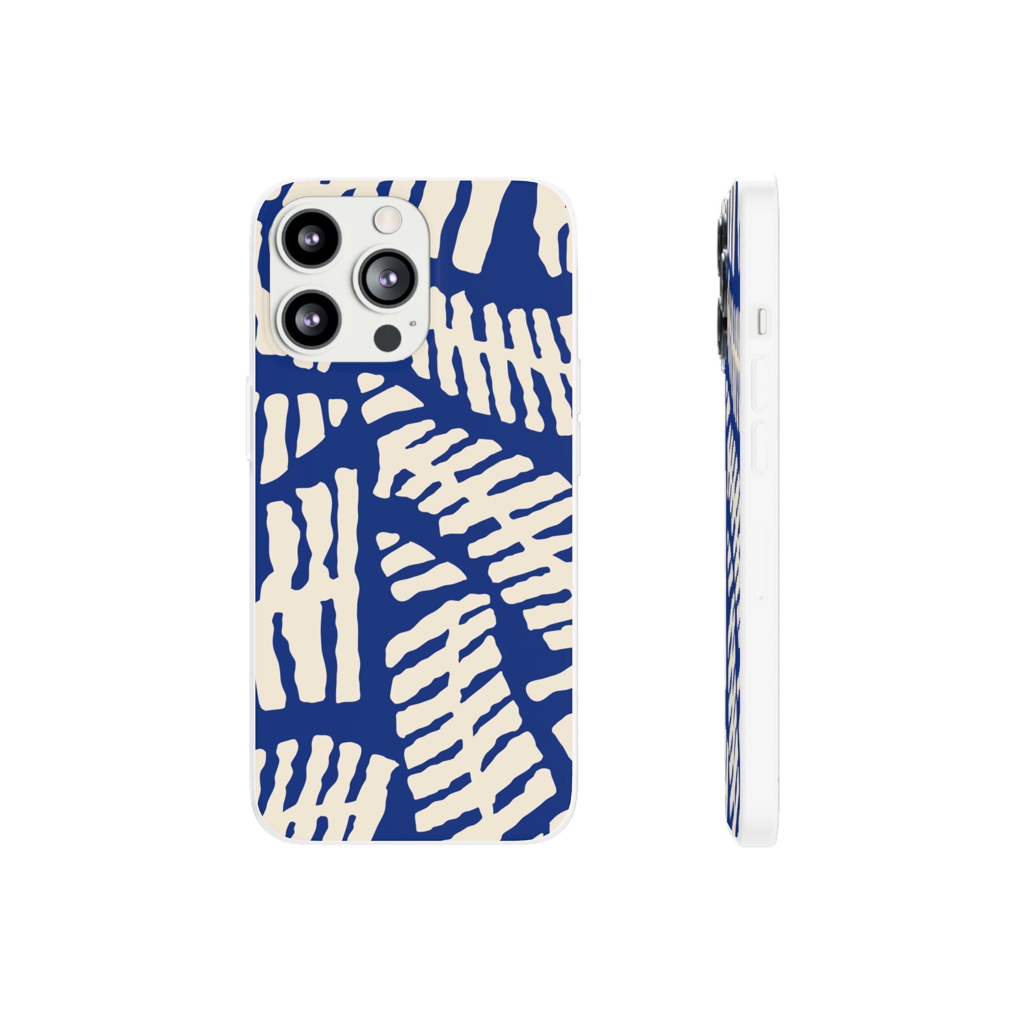 Stylish Flexi Cases for Smartphones, Artistic Phone Cover, Modern Design, Unique Gift for Her, Trendy Accessories