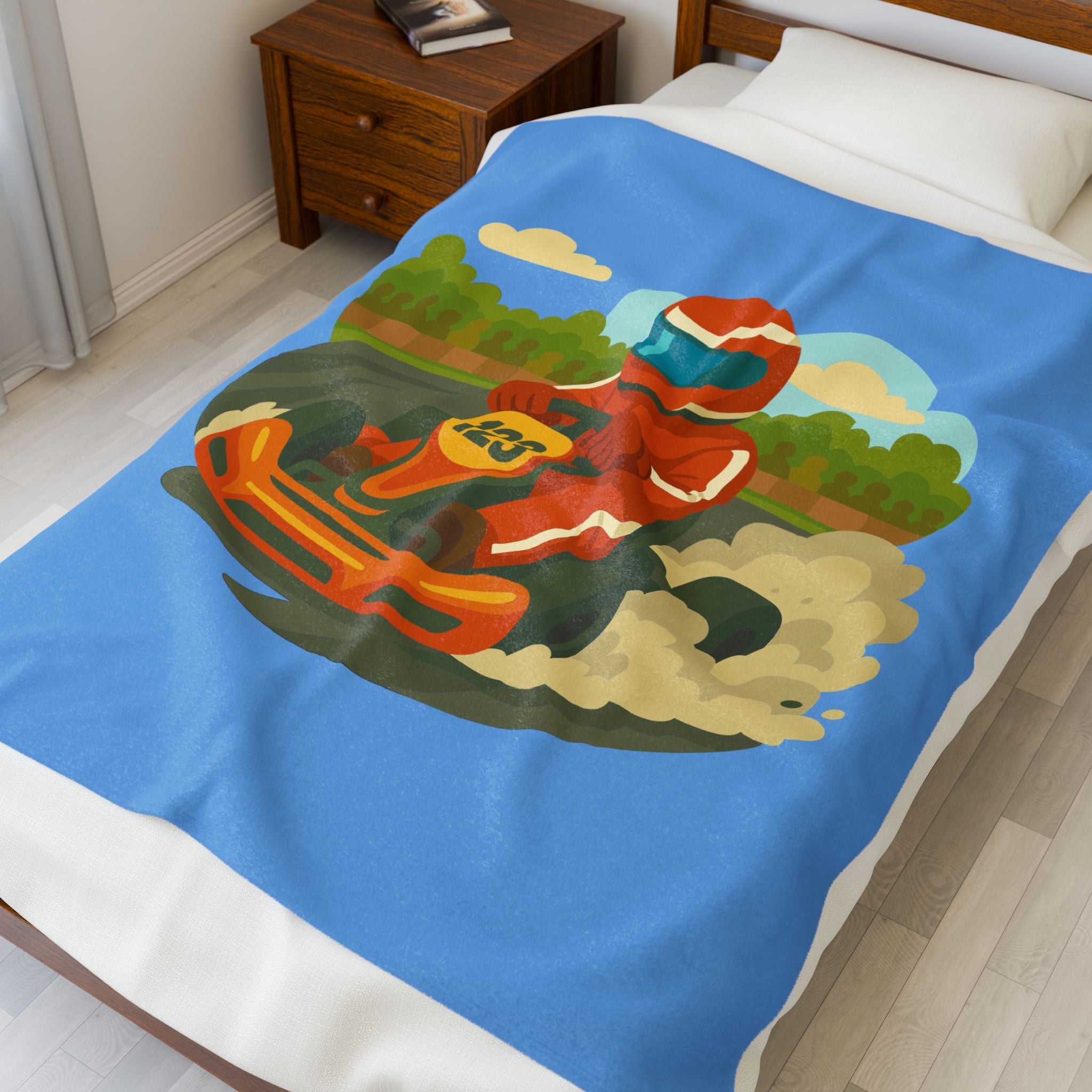 Blanket Adrenaline Wrapped – Motorsport Blanket Collection