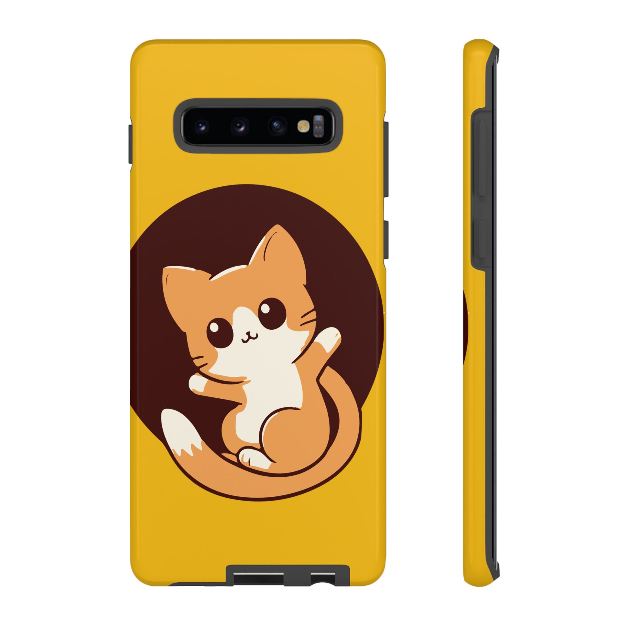 Cute Cat Phone Case | Tough Cases for Cat Lovers, Animal Design, Fun Gift, Unique Case, Durable Protection
