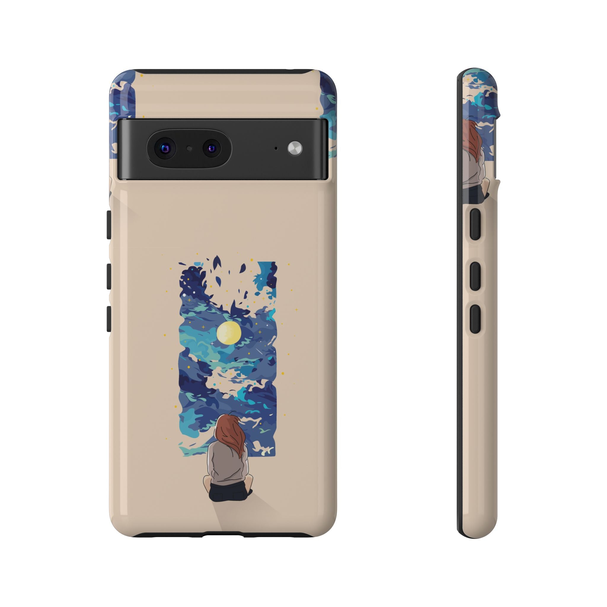 Artistic Phone Case – Expressive Protective Cover, Unique Gift for Her, Birthday Present, Eco-Friendly Mobile Accessory, Smartphone Case