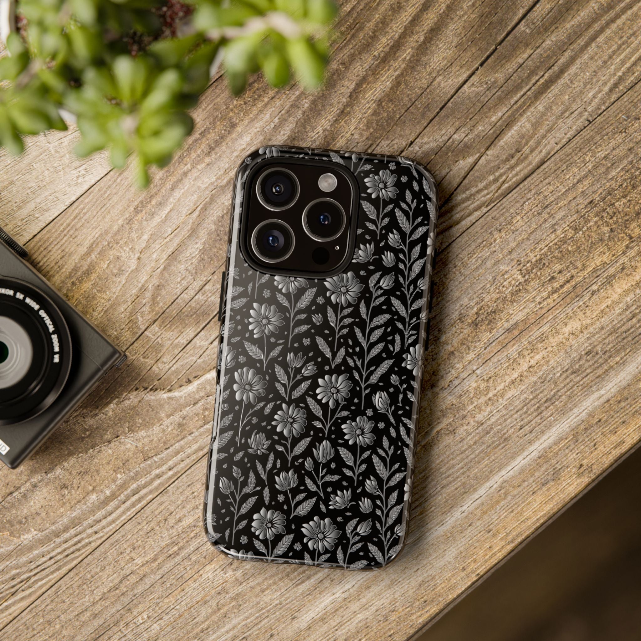 Stylish Floral Phone Case, Tough Floral Case, Botanical Phone Cover, Durable Floral Phone Protector, Gift for Her