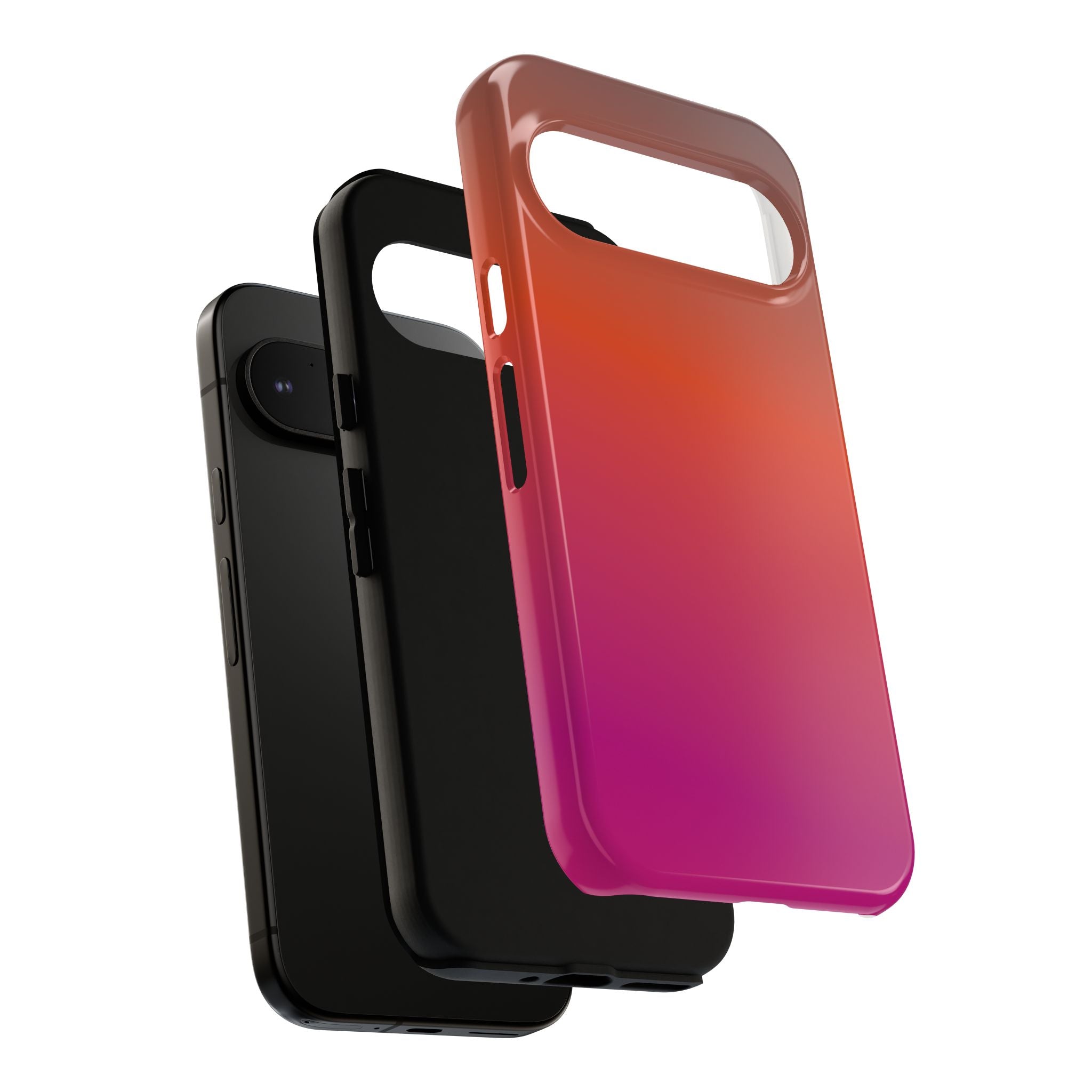 Gradient Phone Case, Custom Tough Case, Durable Phone Accessory, Vibrant Design, Gift for Tech Lovers, Birthday and Holiday Present