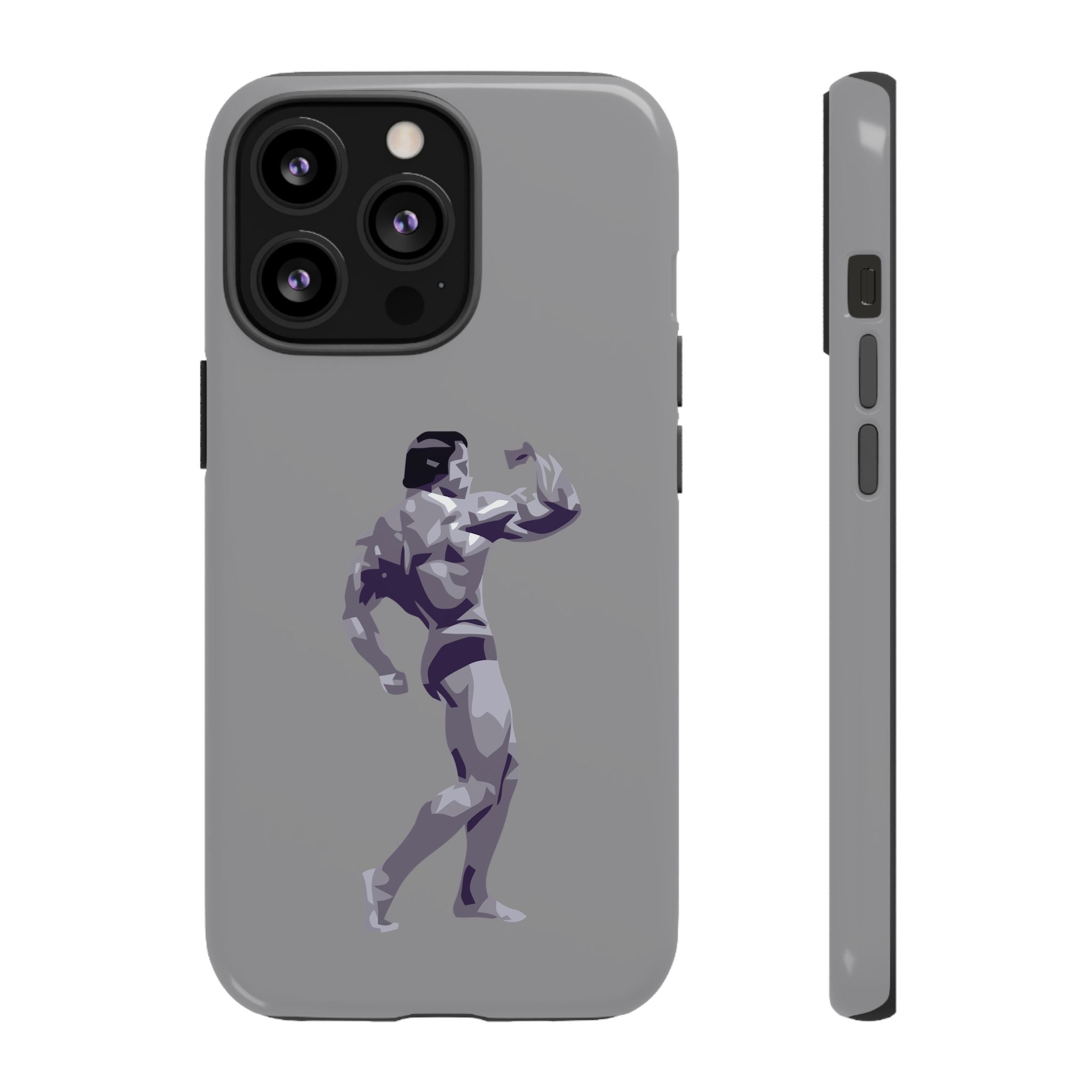 Muscle Man Phone Case - Tough Cases, Martial Arts Gift, Gym Lover Accessories, Inspirational Phone Cover, Unique Tech Gift