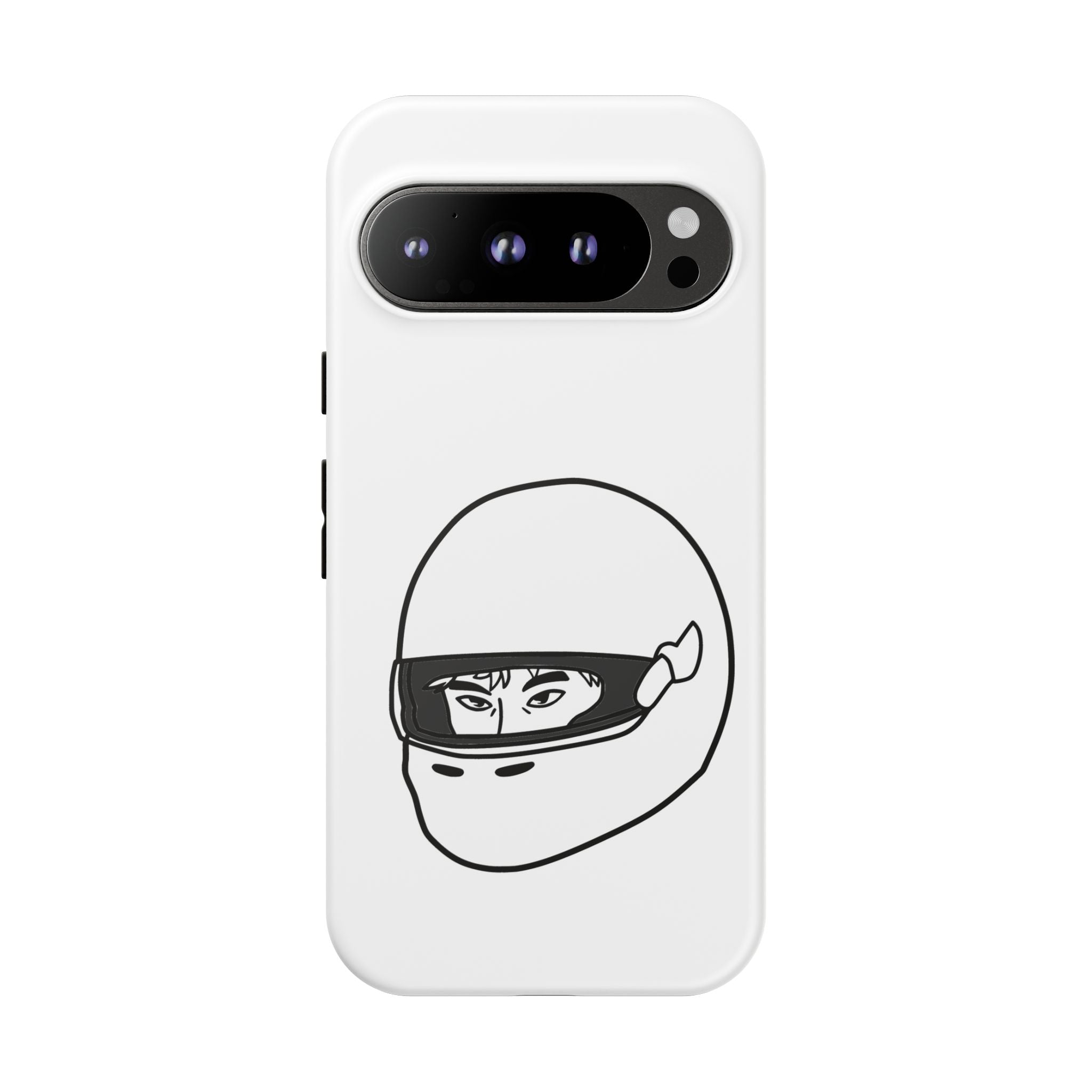Stylish Phone Case with Racing Helmet Design | Tough Cases | Unique Gift, Motorcycle Enthusiast, Race Lover, Custom Accessory, Everyday Use