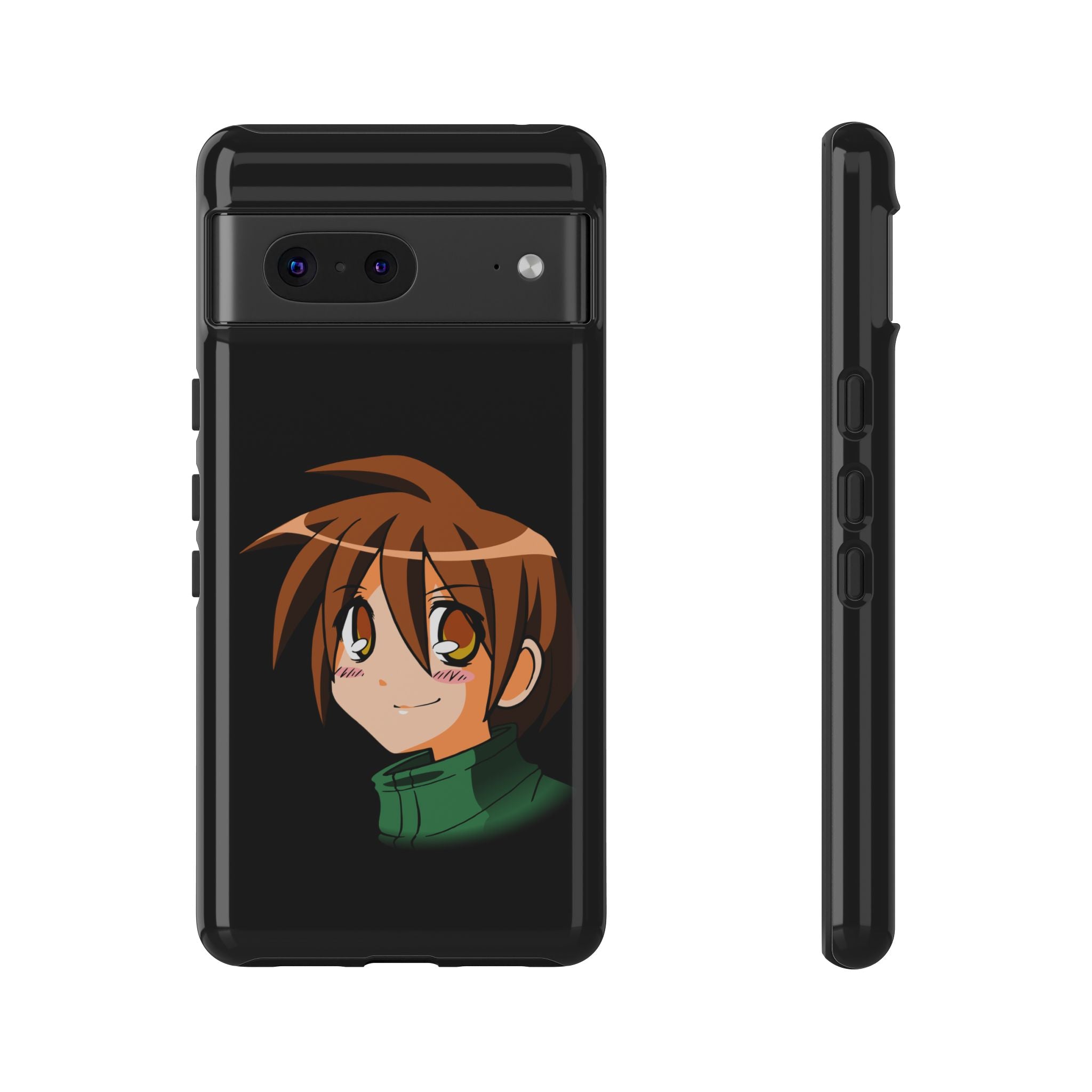 Anime Character Phone Case, Cute Phone Cover, Tough Cases for Teens, Customizable Gift, Geeky Accessories