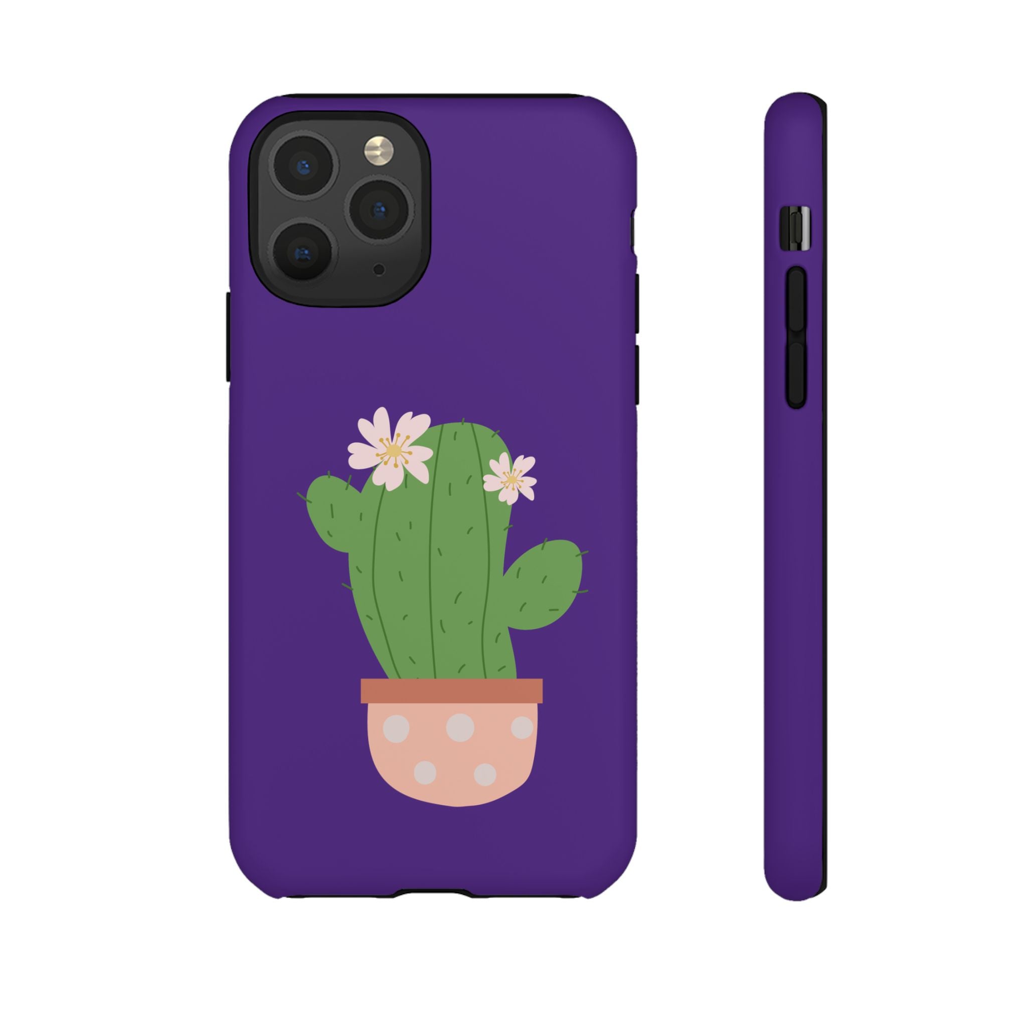 Cactus Phone Case, Tough Cases, Cute Floral, Trending Design, Unique Gift, Phone Accessories, Summer Vibe, Nature Lover