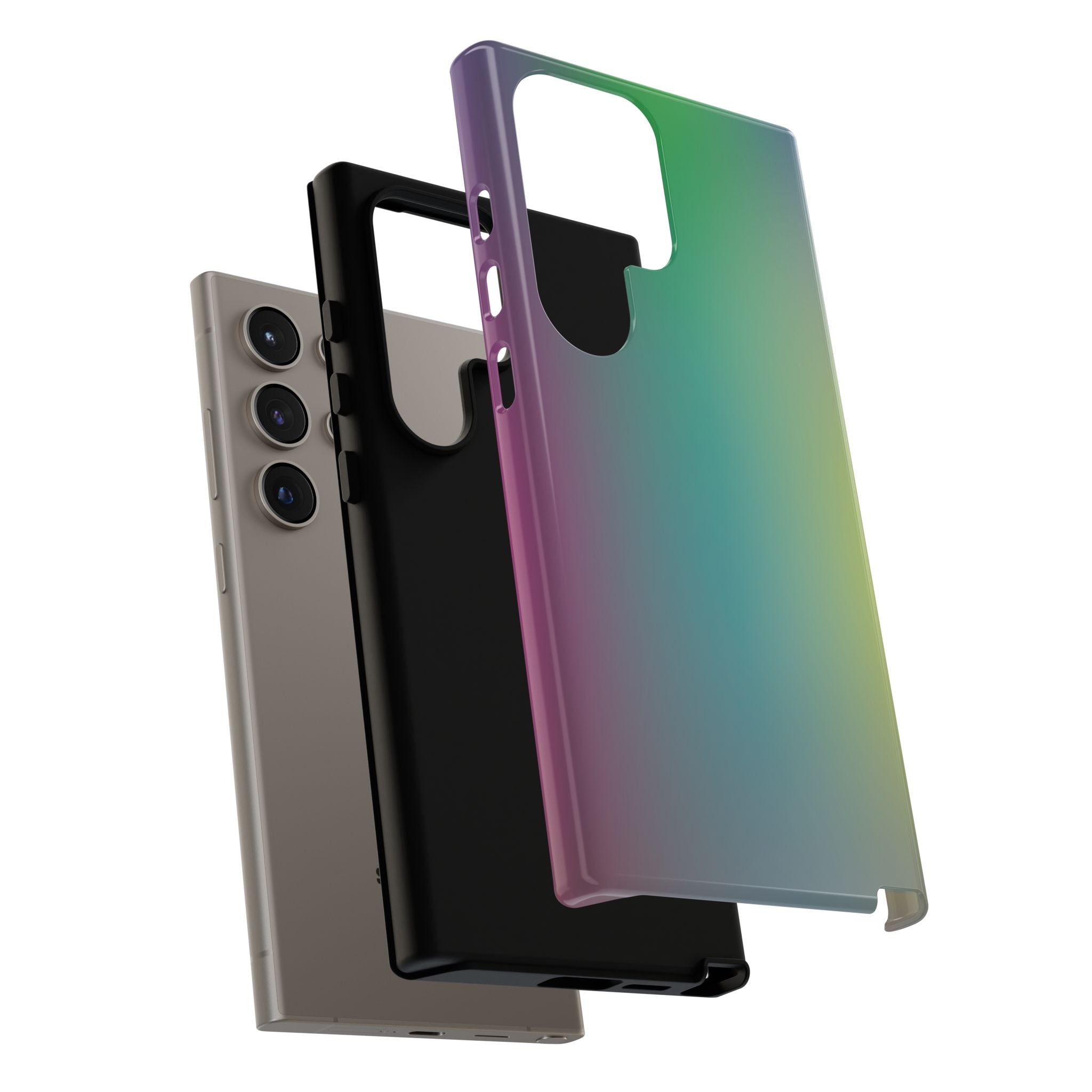 Gradient Phone Case, Tough Cases, Stylish Phone Protector, Unique Phone Cover, Gift for Tech Lovers, Colorful Phone Accessory