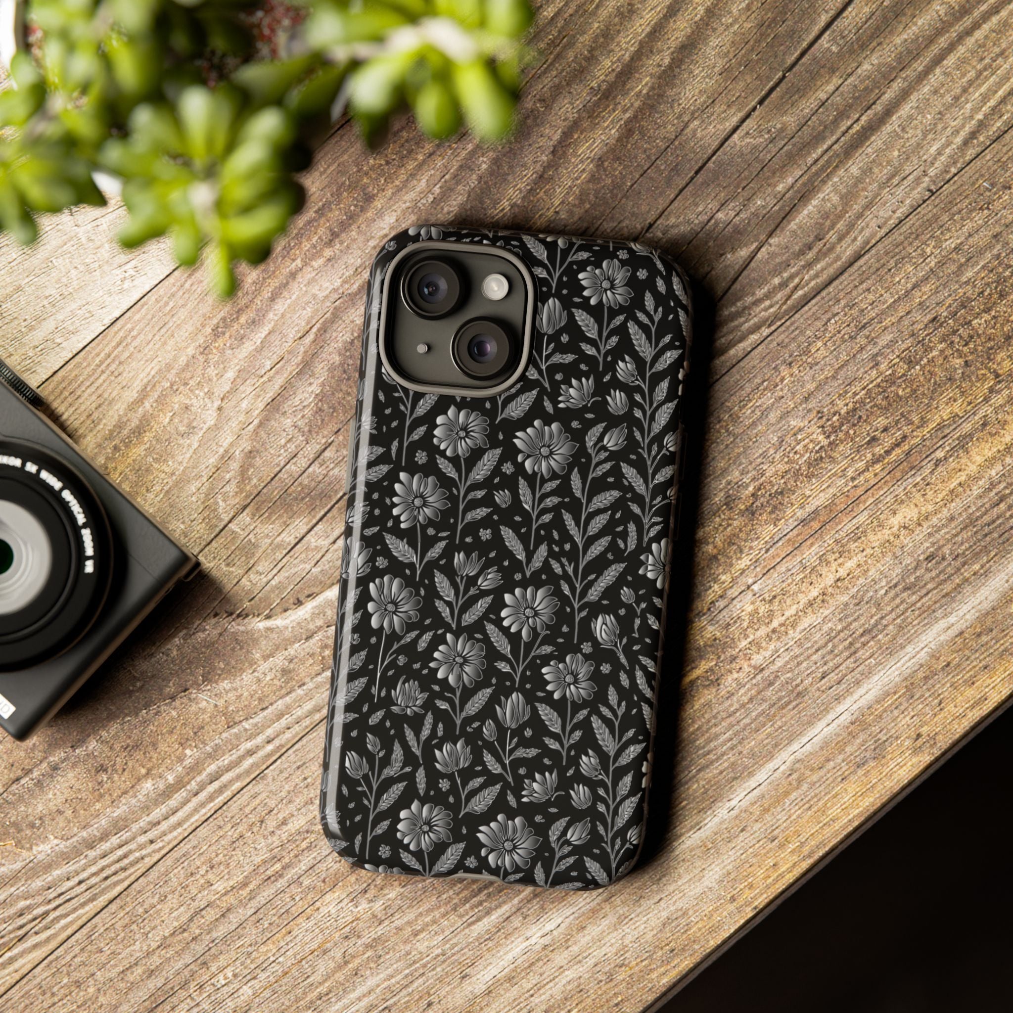 Stylish Floral Phone Case, Tough Floral Case, Botanical Phone Cover, Durable Floral Phone Protector, Gift for Her