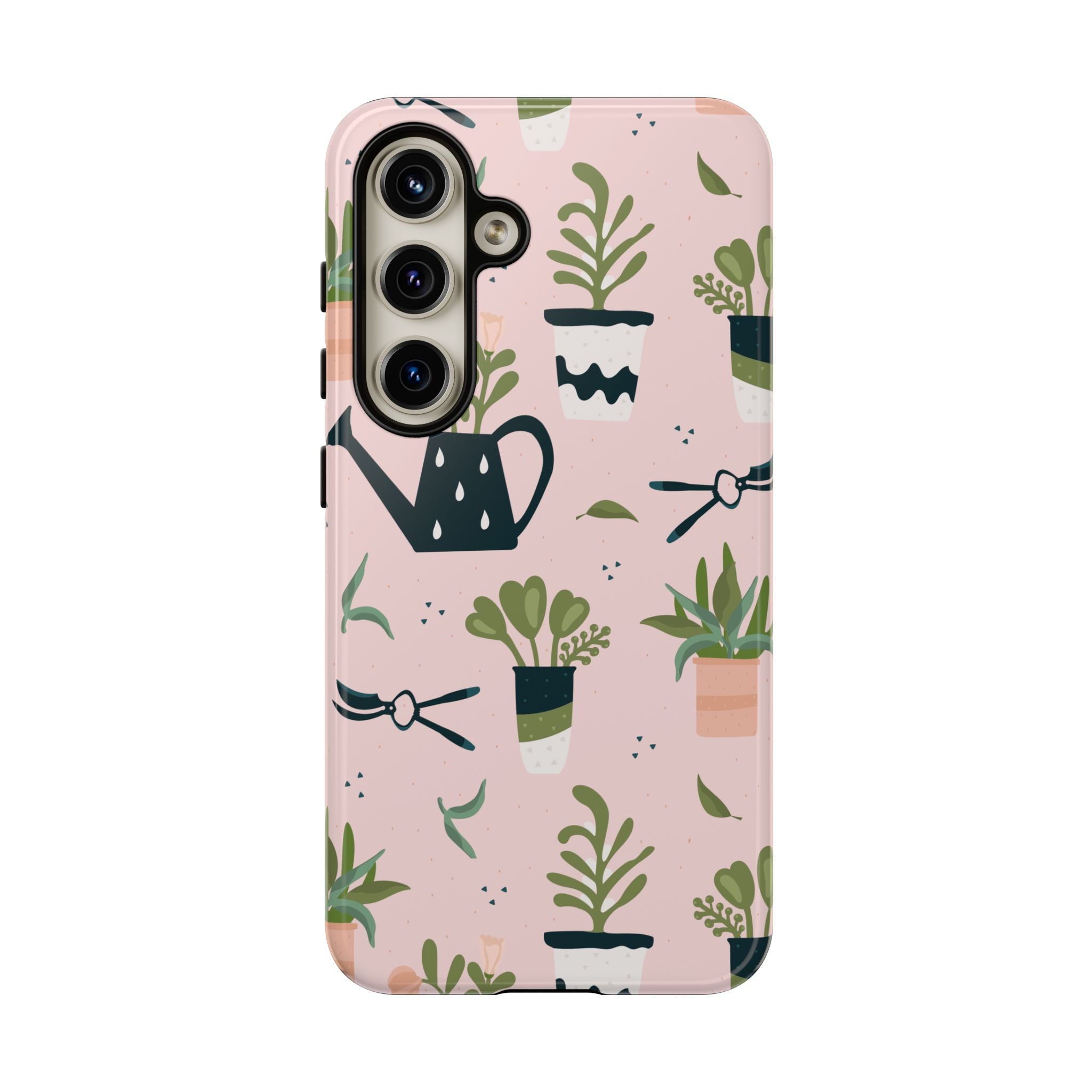 Floral Phone Case, Cute Plant Lover Case, Gift for Gardeners, Phone Cover, Green Thumb Accessories, Mother's Day Gift